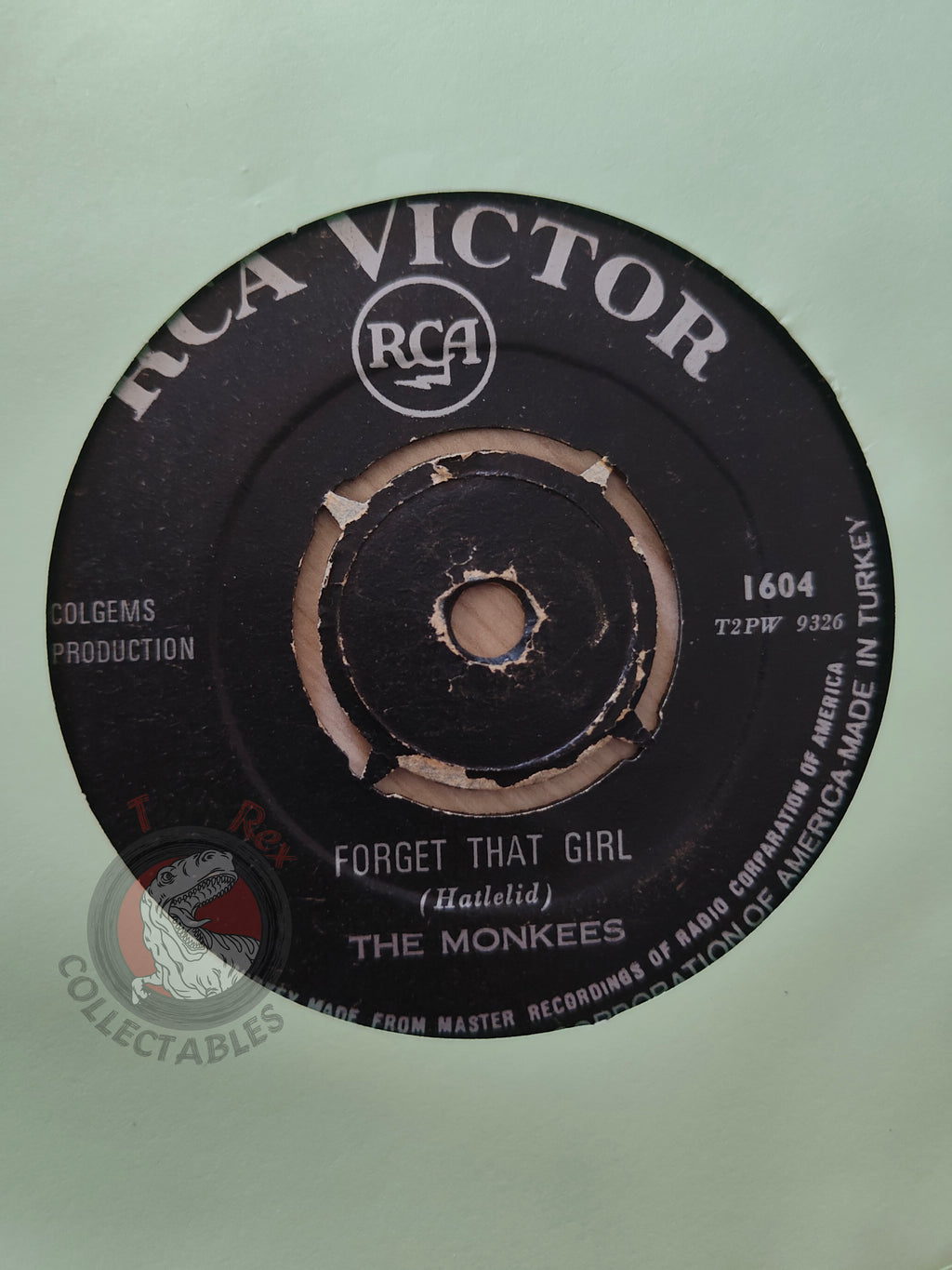 The Monkees – Alternate Title 7" Turkish Pressing Vinyl Turkey Edition