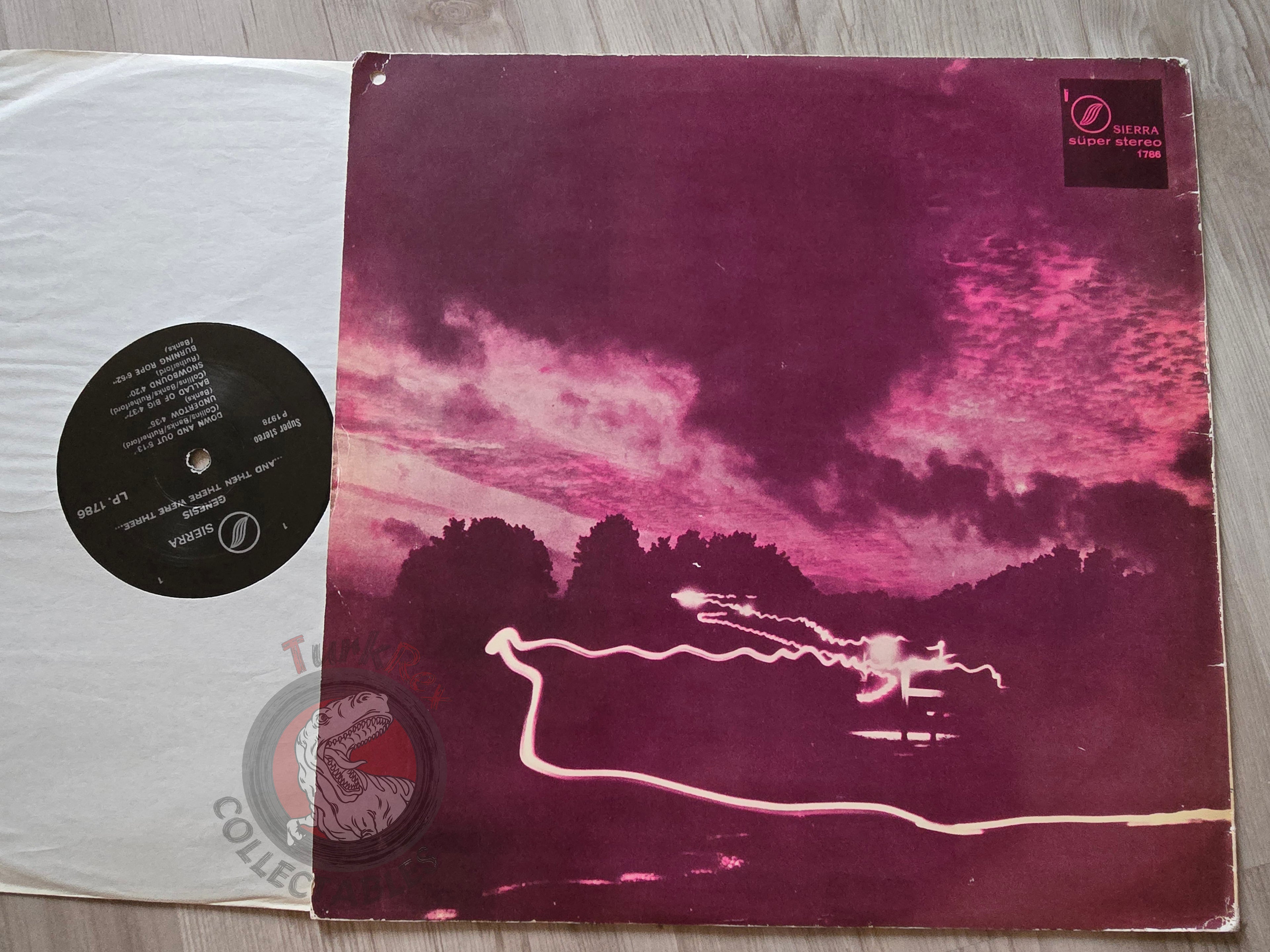 Genesis – ...And Then There Were Three... Turkish Pressing Vinyl Turkey Edition