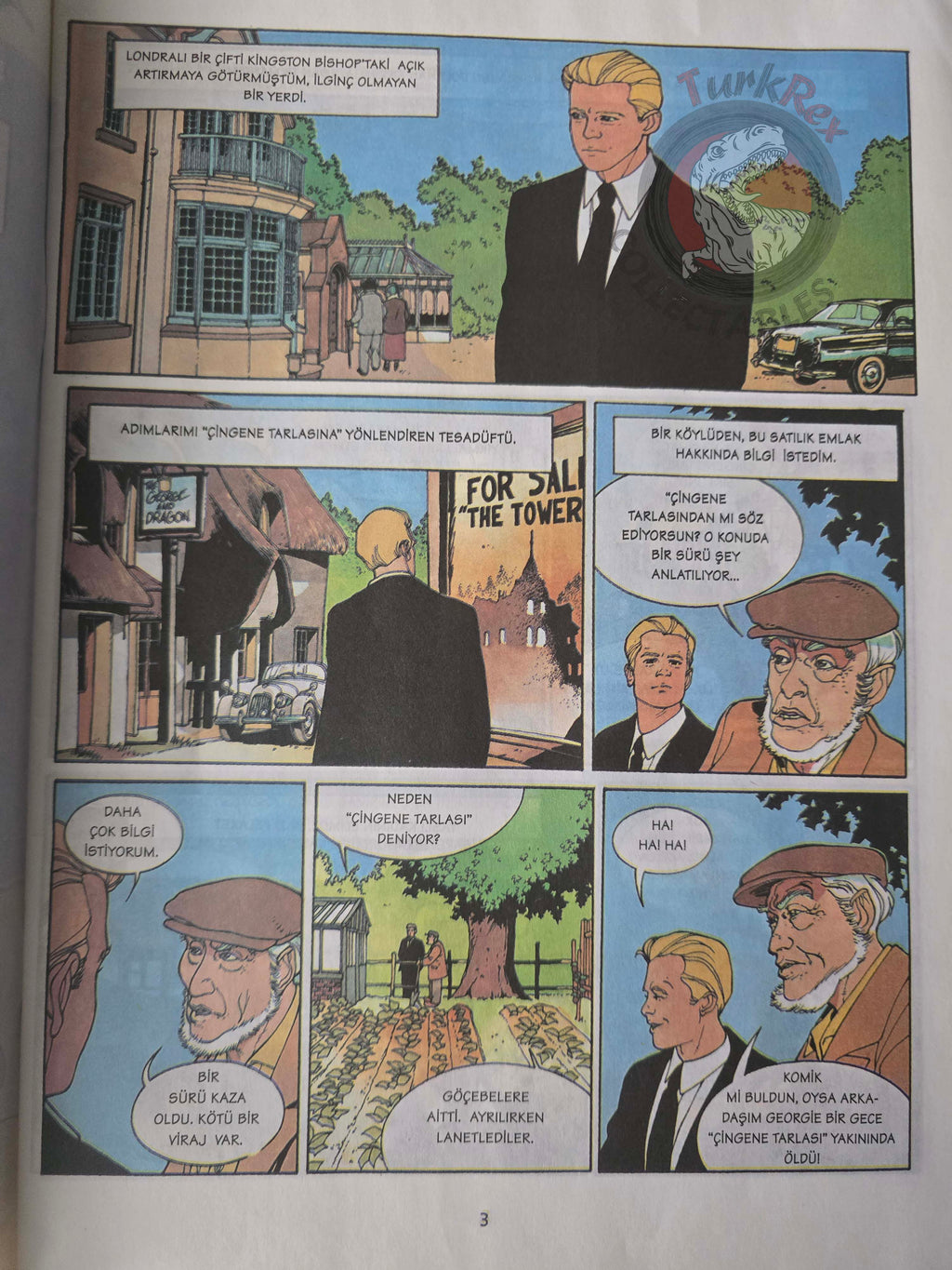 Agatha Christie -  Endless Night 1997 Turkish Comic Turkey François Rivière