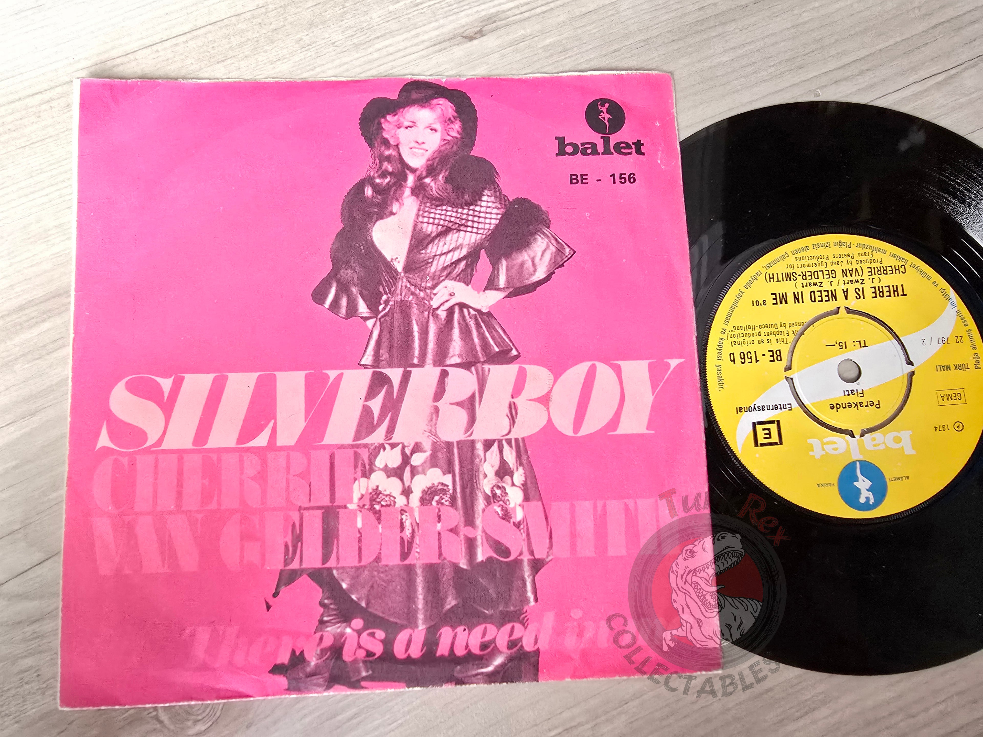 Cherrie Vangelder Smith – Silverboy 7" Turkish Pressing Vinyl Turkey Edition