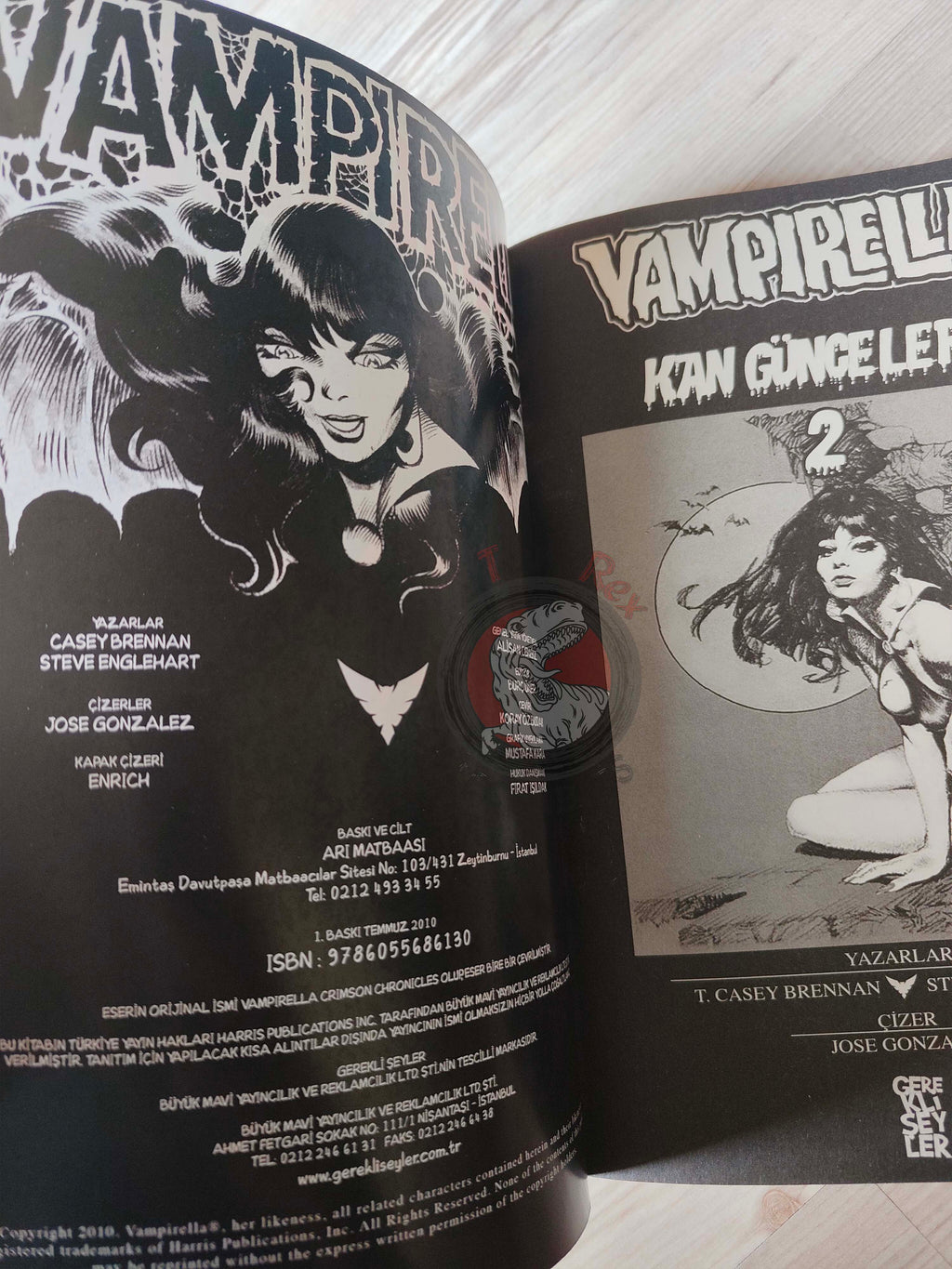 Vampirella Crimson Chronicles #2 2010 Turkish Comic Turkey Enrich