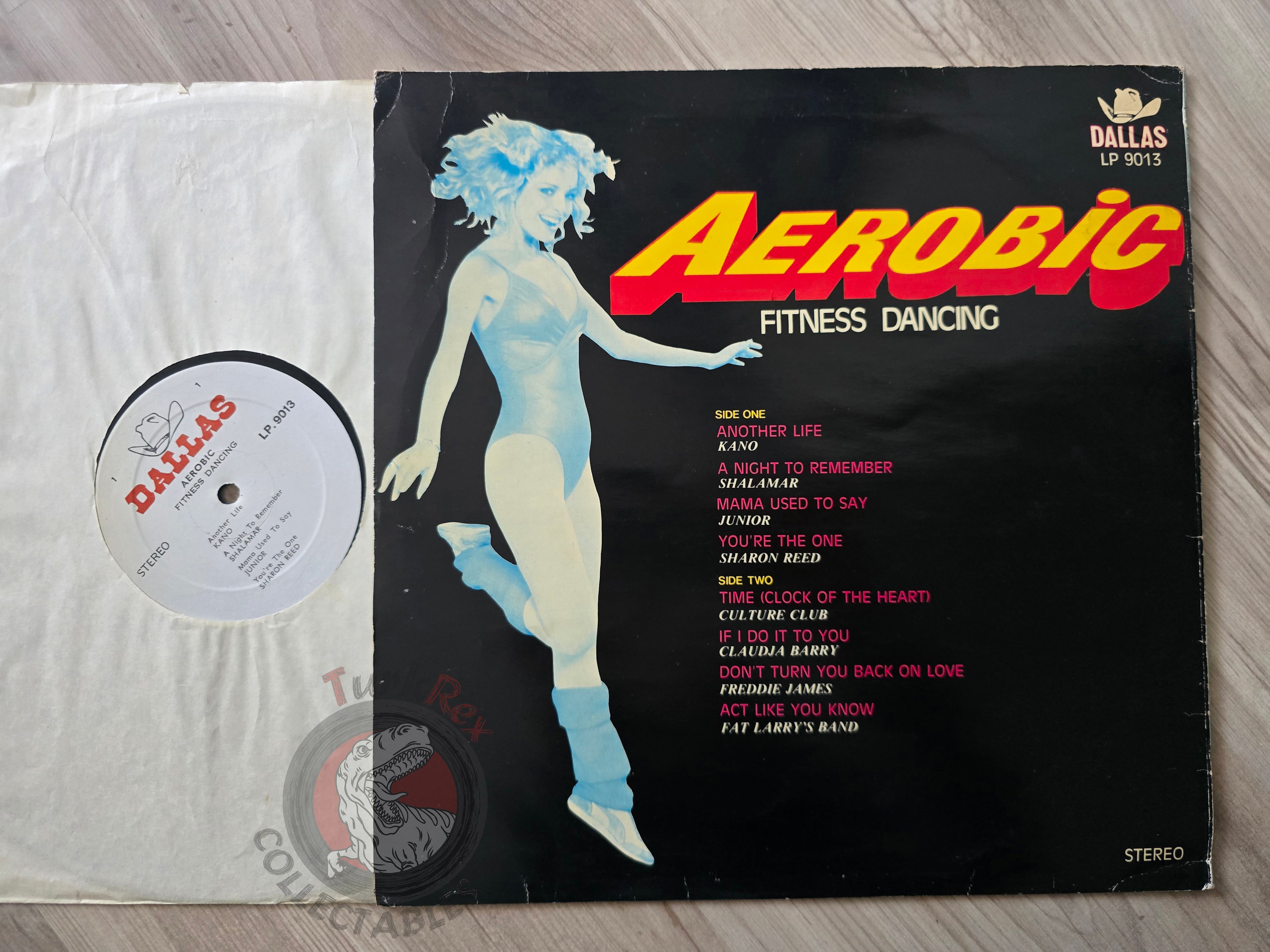 Various – Aerobic Fitness Dancing Turkish Pressing Vinyl Turkey Edition
