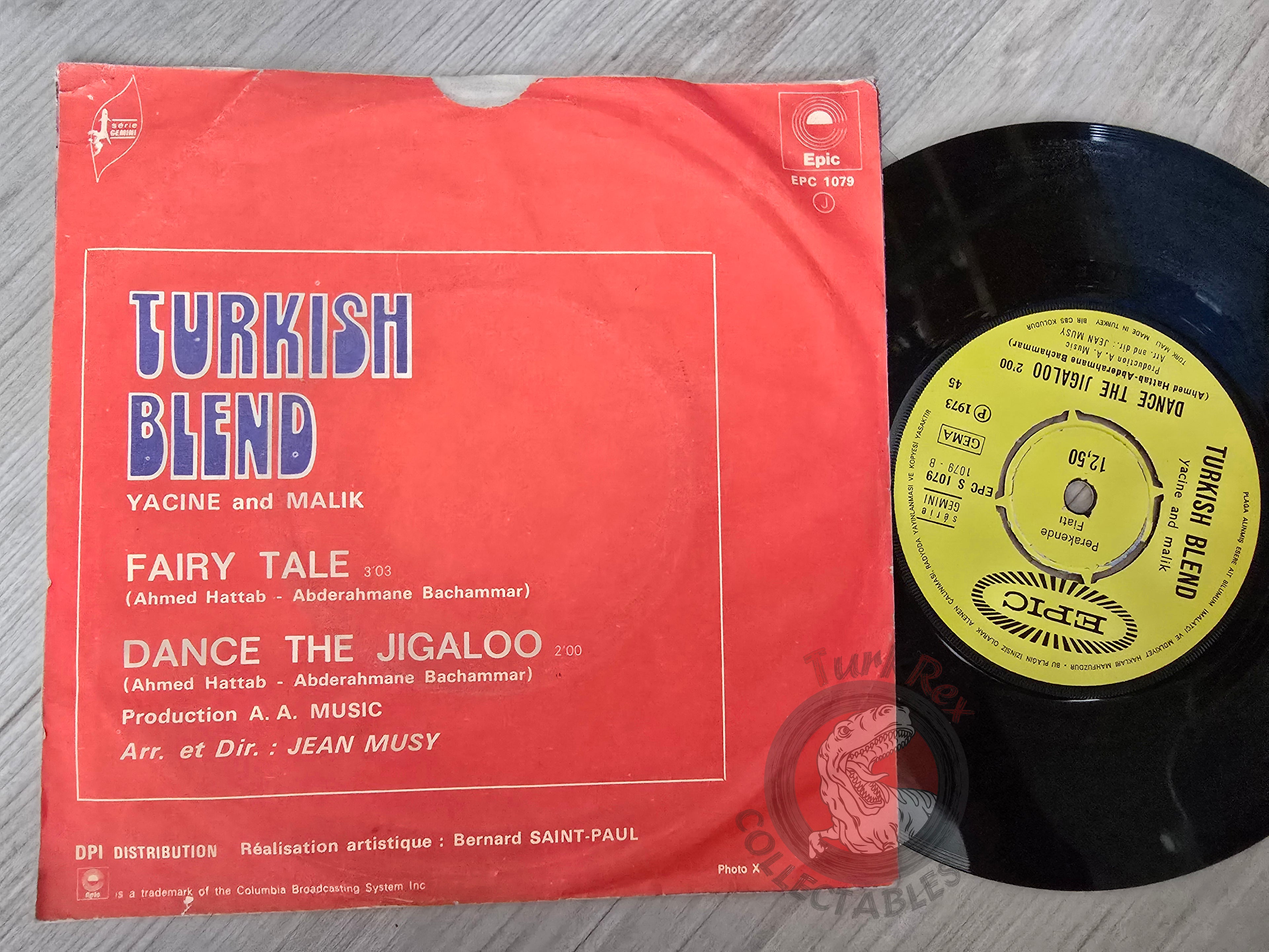 Turkish Blend Yacine & Malik – Fairy Tale 7" Turkish Pressing Vinyl Turkey Edition