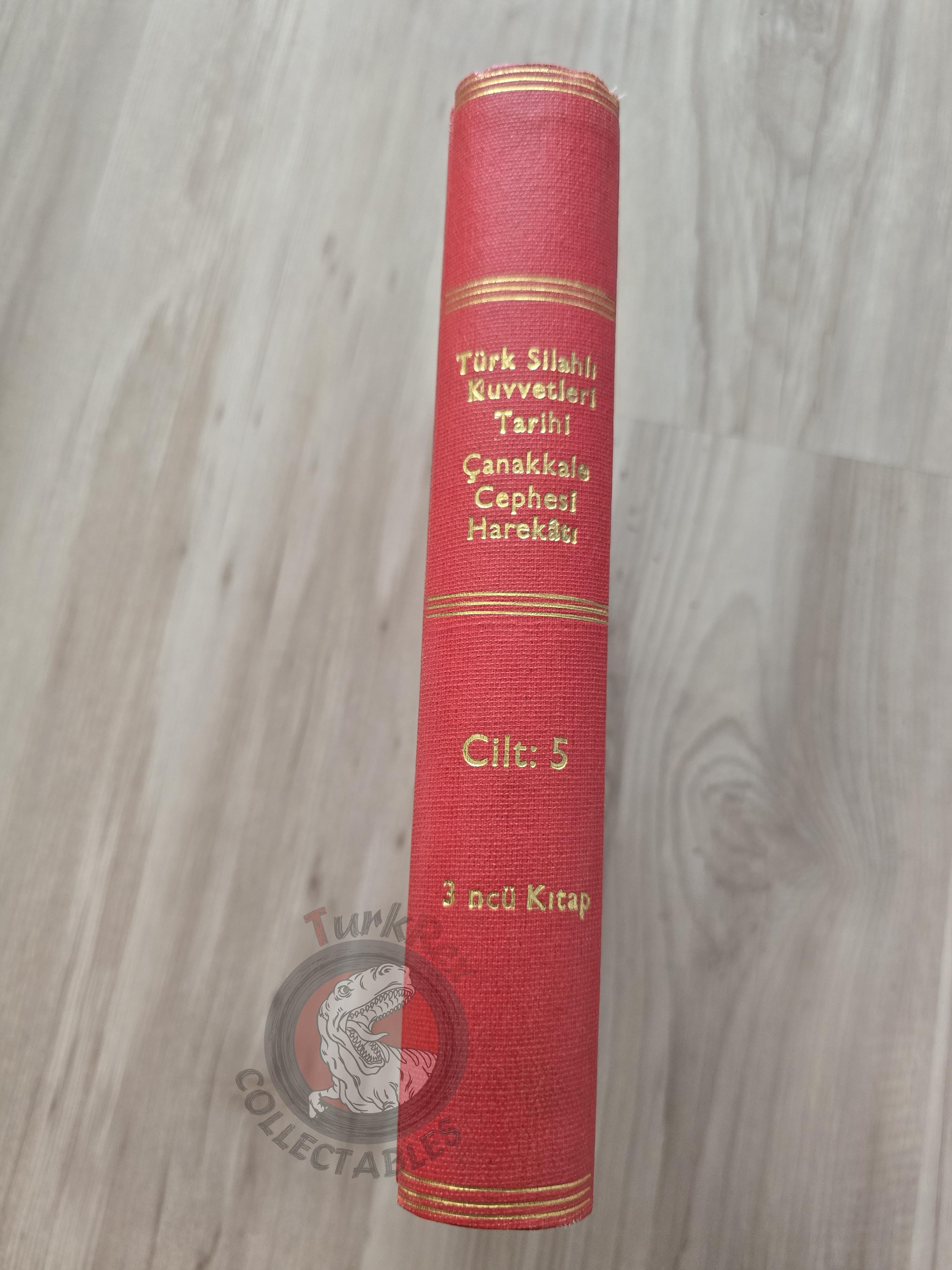 WW1 Gallipoli Campaign Operations 1980 Turkish Book Military Ottoman Empire Maps