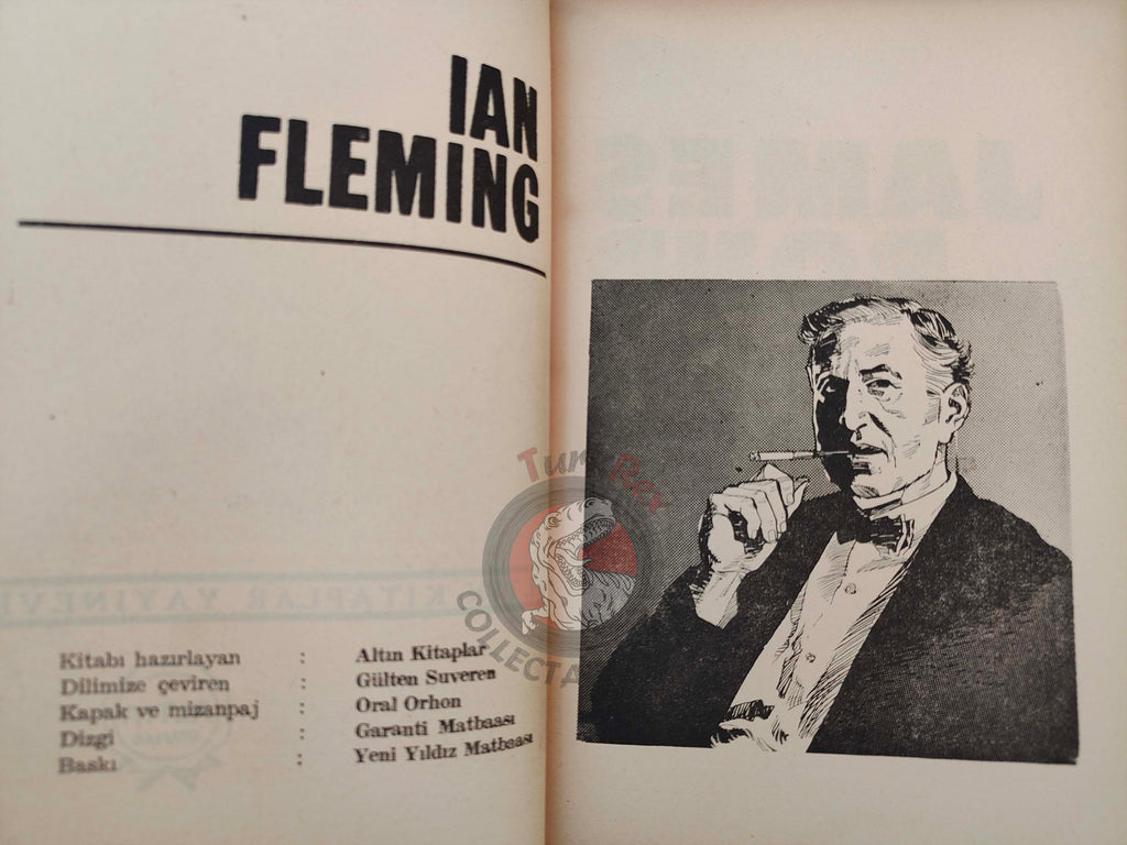 James Bond - Casino Royale 1965 Turkish Book Turkey Ian Fleming