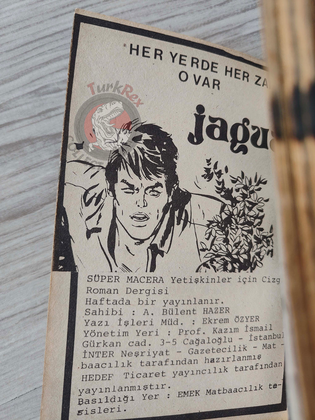 Female Bond #3 Baghera 7 Ça pédale dans l'beurre 1970s Turkish Comic Turkey Adult