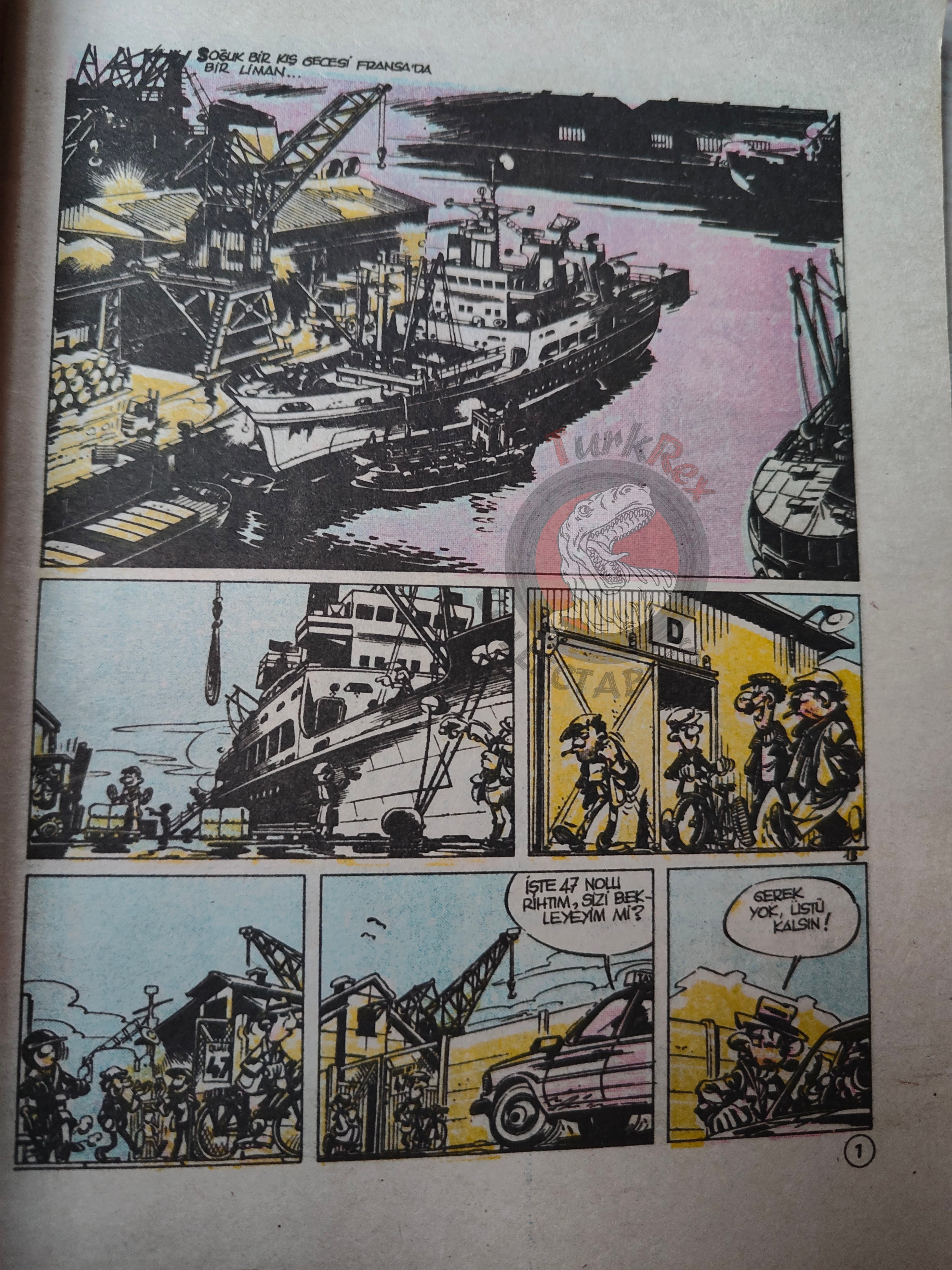 Spirou & Fantasio #3 Virus 1989 Turkish Comic Turkey