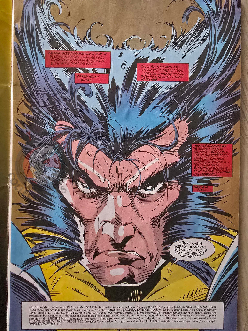 Spider-Man #7 1996 Turkish Comic Turkey Spider-Man #12 #13 Todd McFarlane