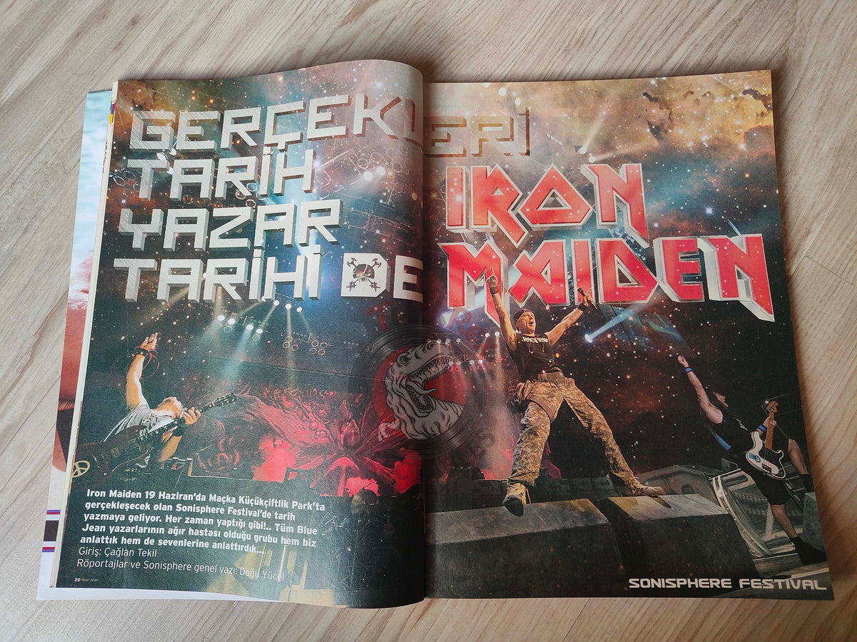 Blue Jean 2011 Iron Maiden Sonisphere Festival Turkish Mag Turkey Amy Winehouse Arctic Monkeys