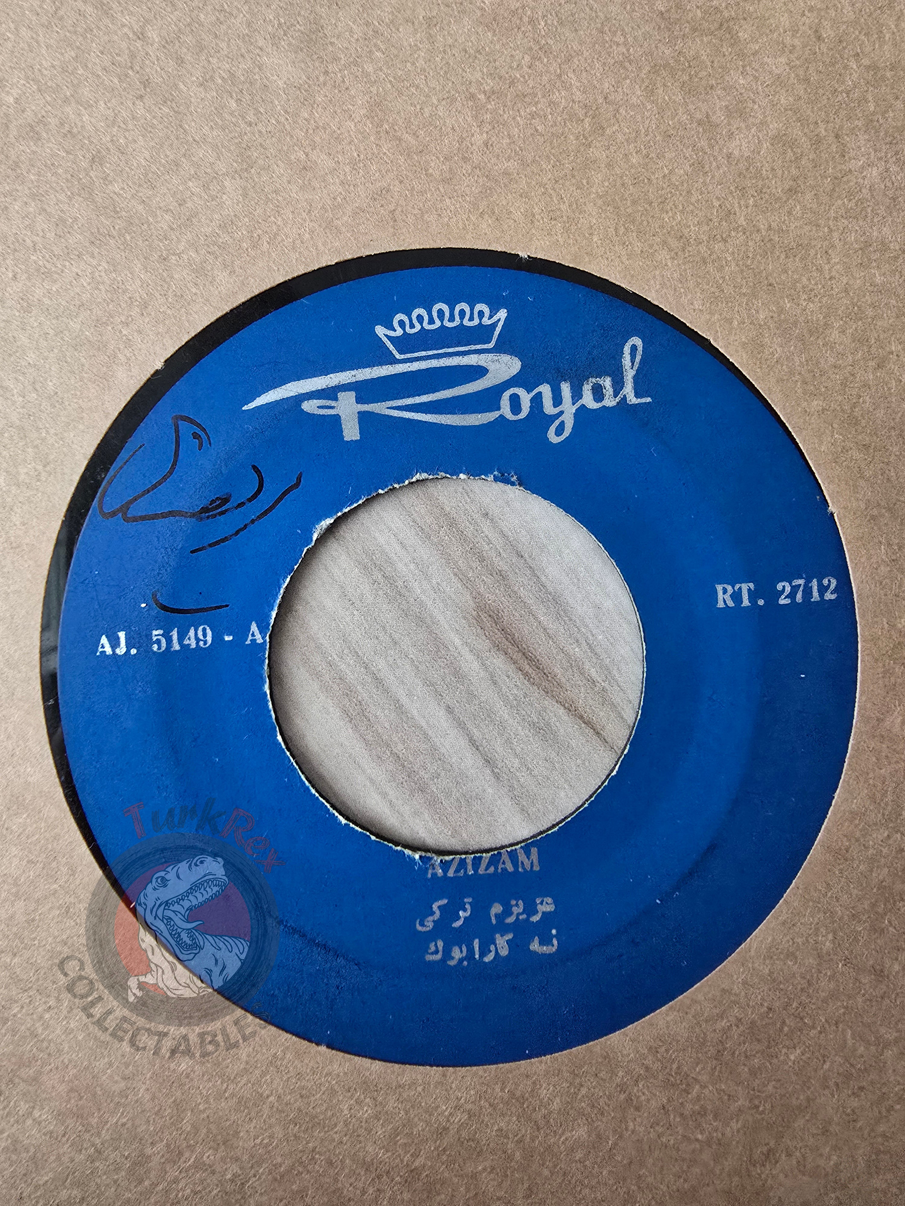 Nahkarabuk / Ahmet Sezgin – Azizam 7" Iran Pressing Vinyl Iranian Edition
