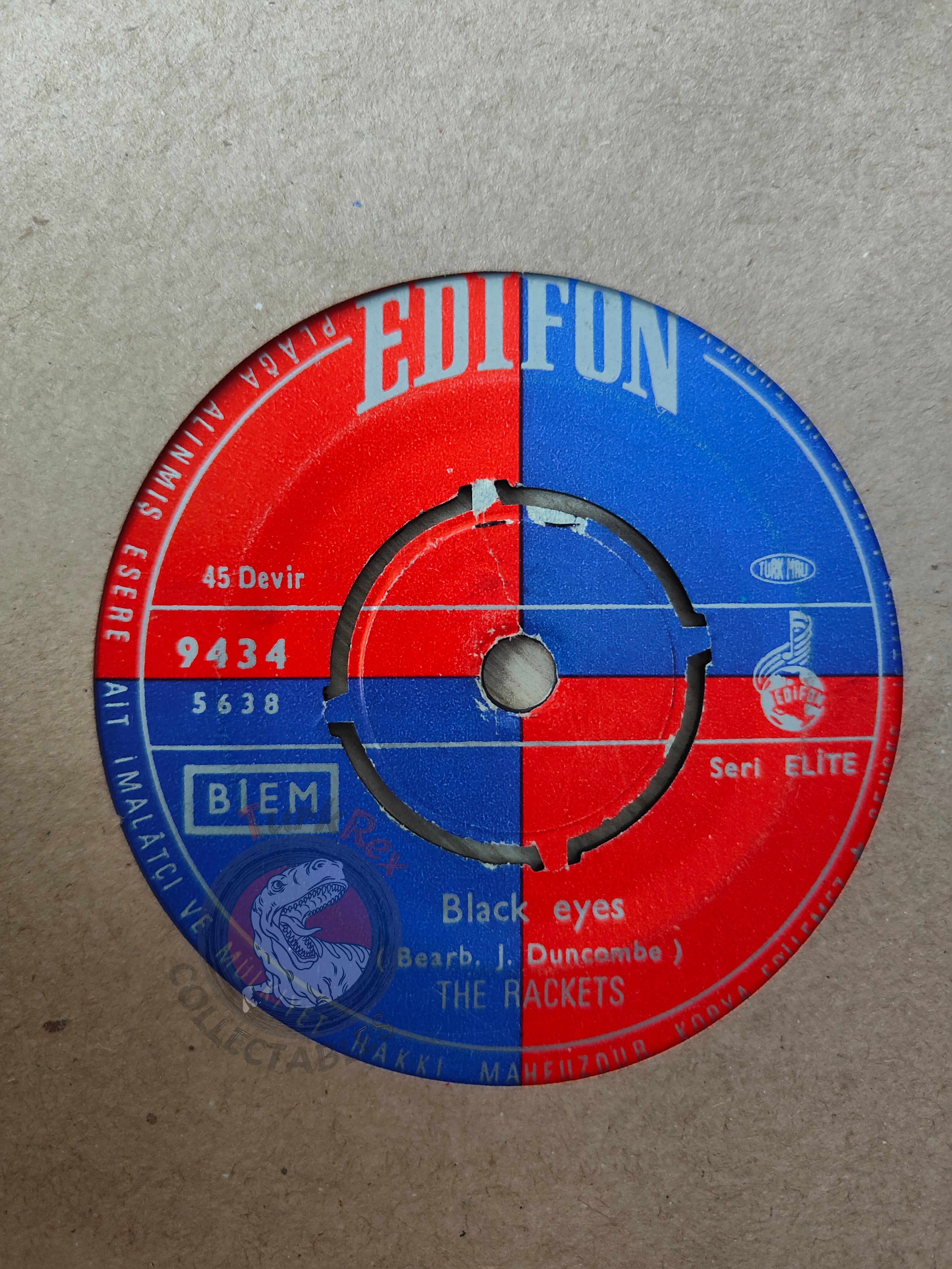 The Rackets – Only You 7" Turkish Pressing Vinyl Turkey Edition 1