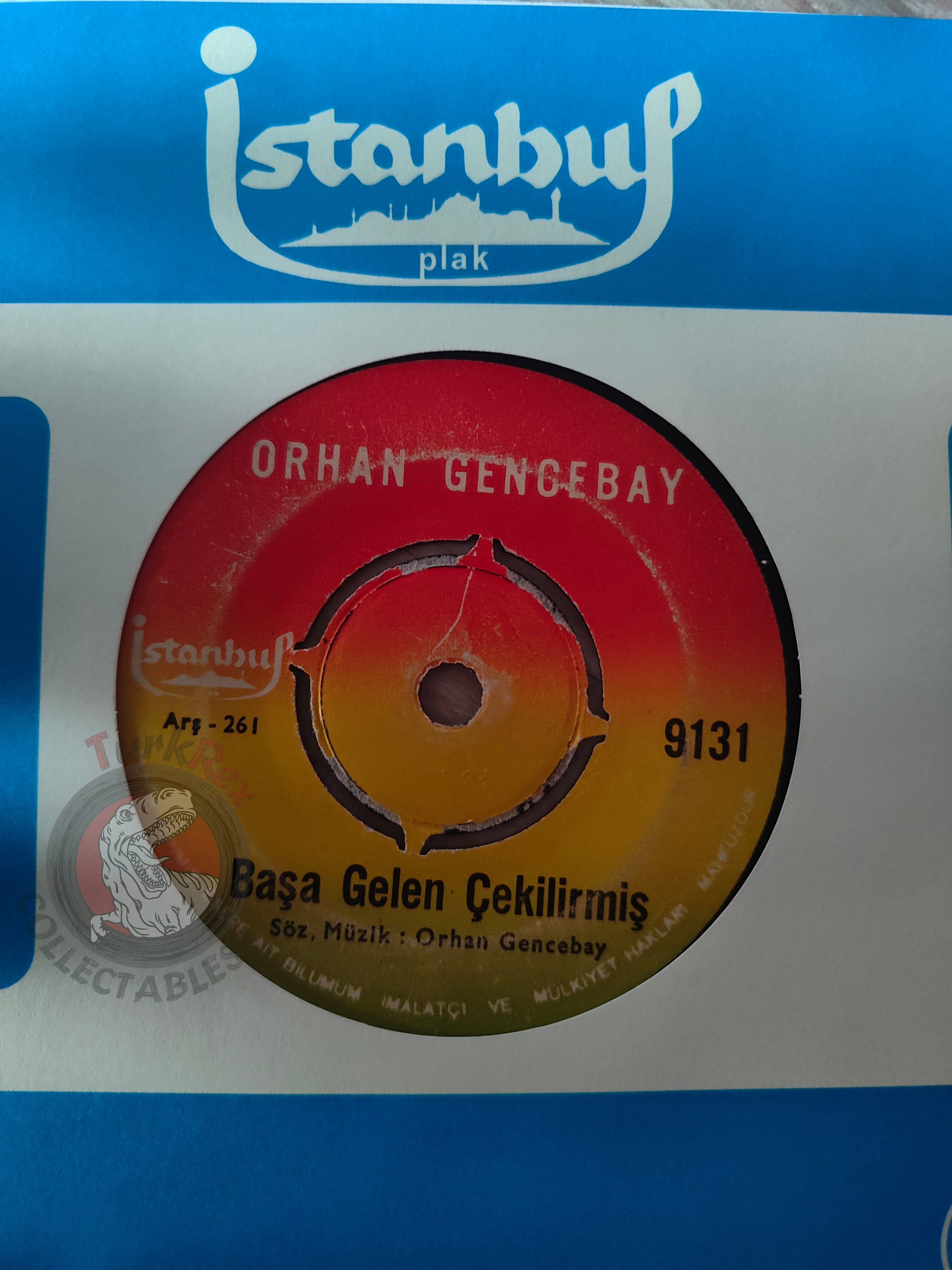 Orhan Gencebay – Başa Gelen Çekilirmiş 7" Turkish Pressing Vinyl Turkey Edition