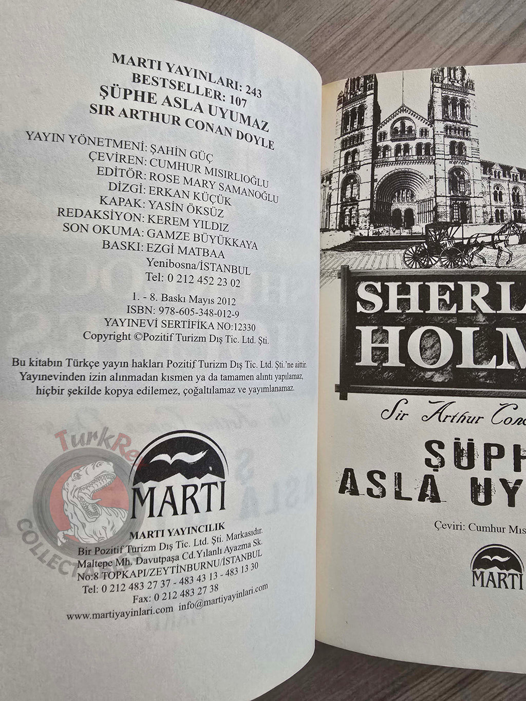 Sir Arthur Conan Doyle – The Adventures of Sherlock Holmes 3 Turkish Book Turkey