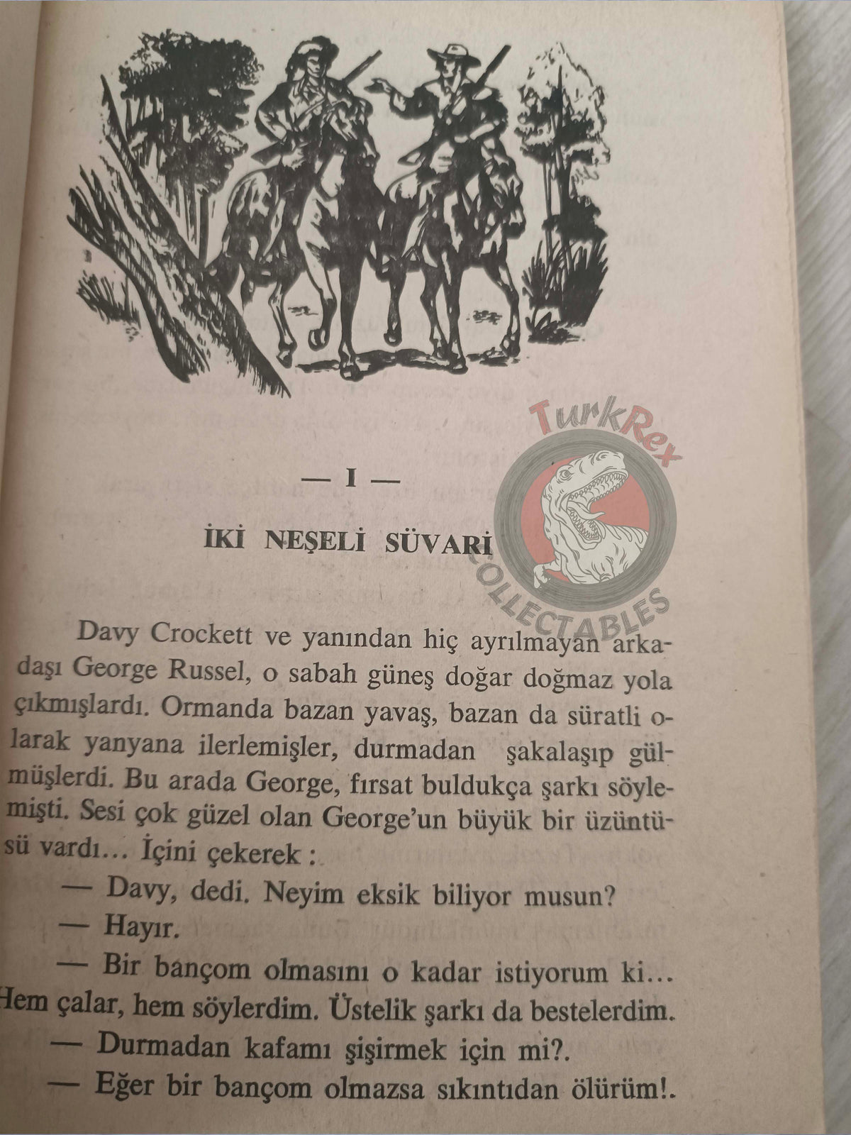 Jean Murray – Davy Crockett  1968 Turkish Book Turkey Illustrated