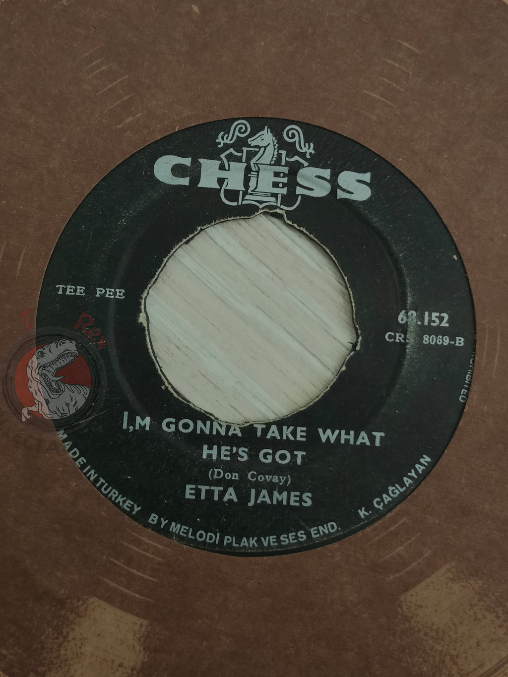 Etta James – Security 7" Turkish Pressing Vinyl Turkey Edition