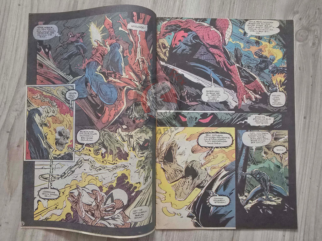 Spider-Man #12 1990s Turkish Comic Turkey Spider-Man #7 Todd McFarlane