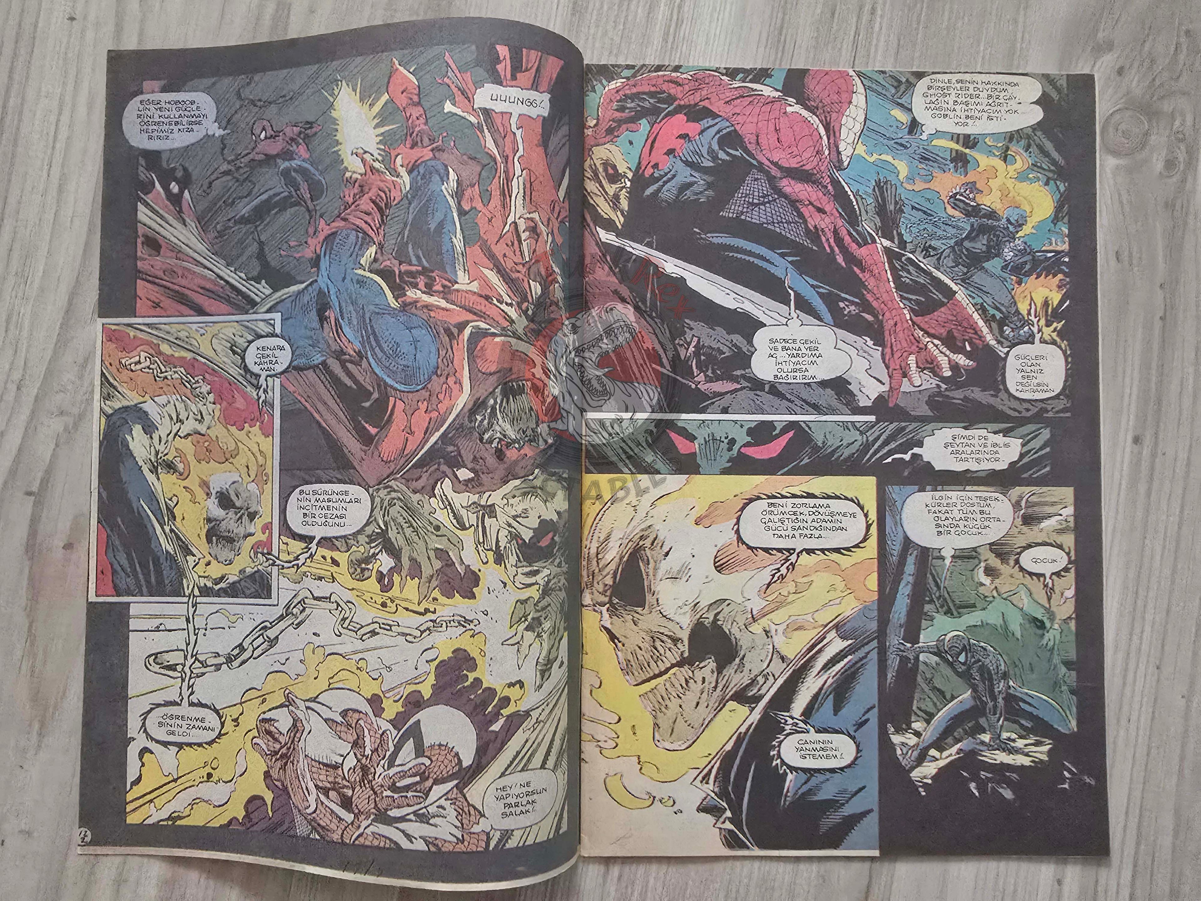 Spider-Man #12 1990s Turkish Comic Turkey Spider-Man #7 Todd McFarlane