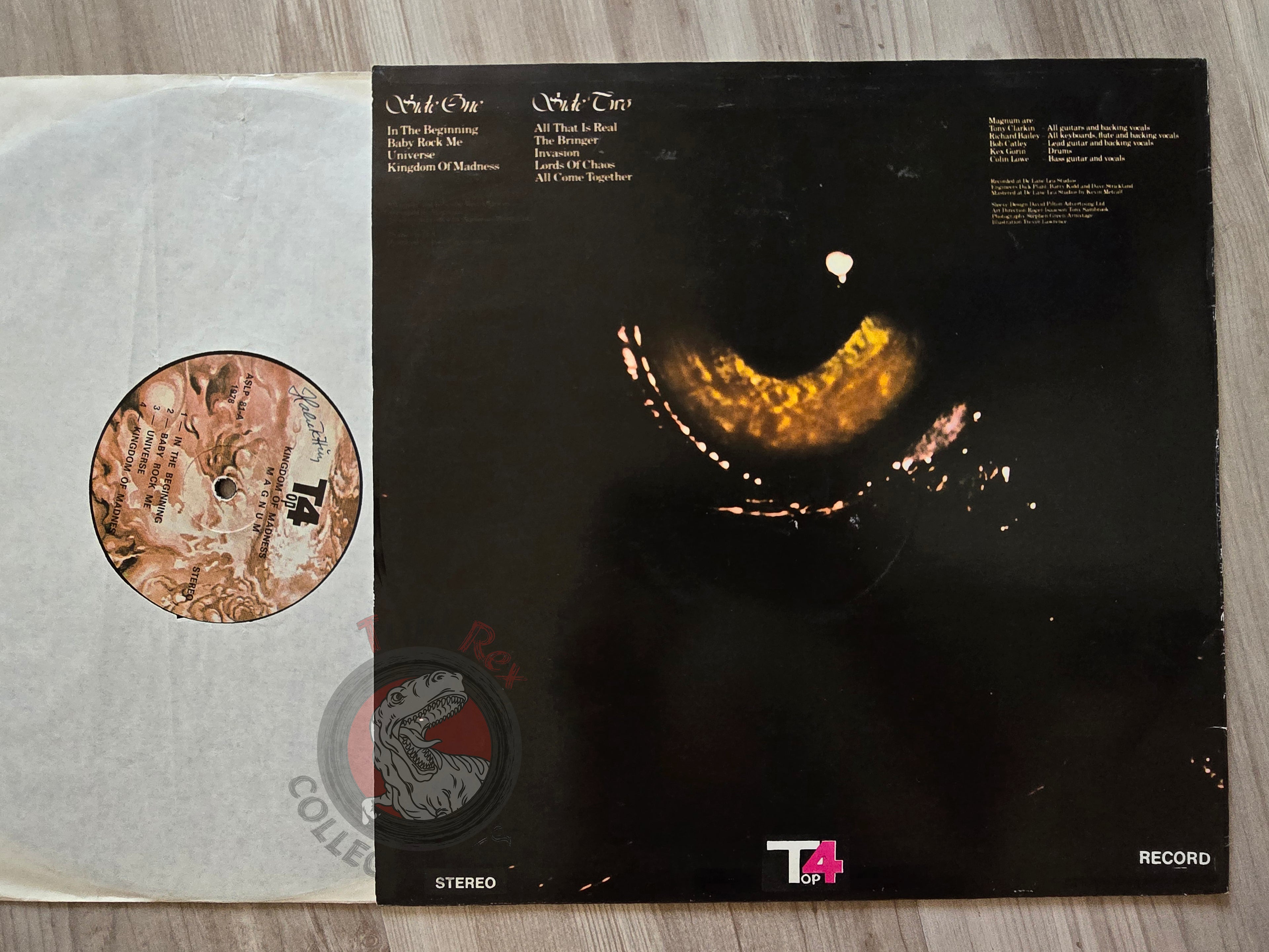 Magnum – Kingdom Of Madness Turkish Pressing Vinyl Turkey Edition