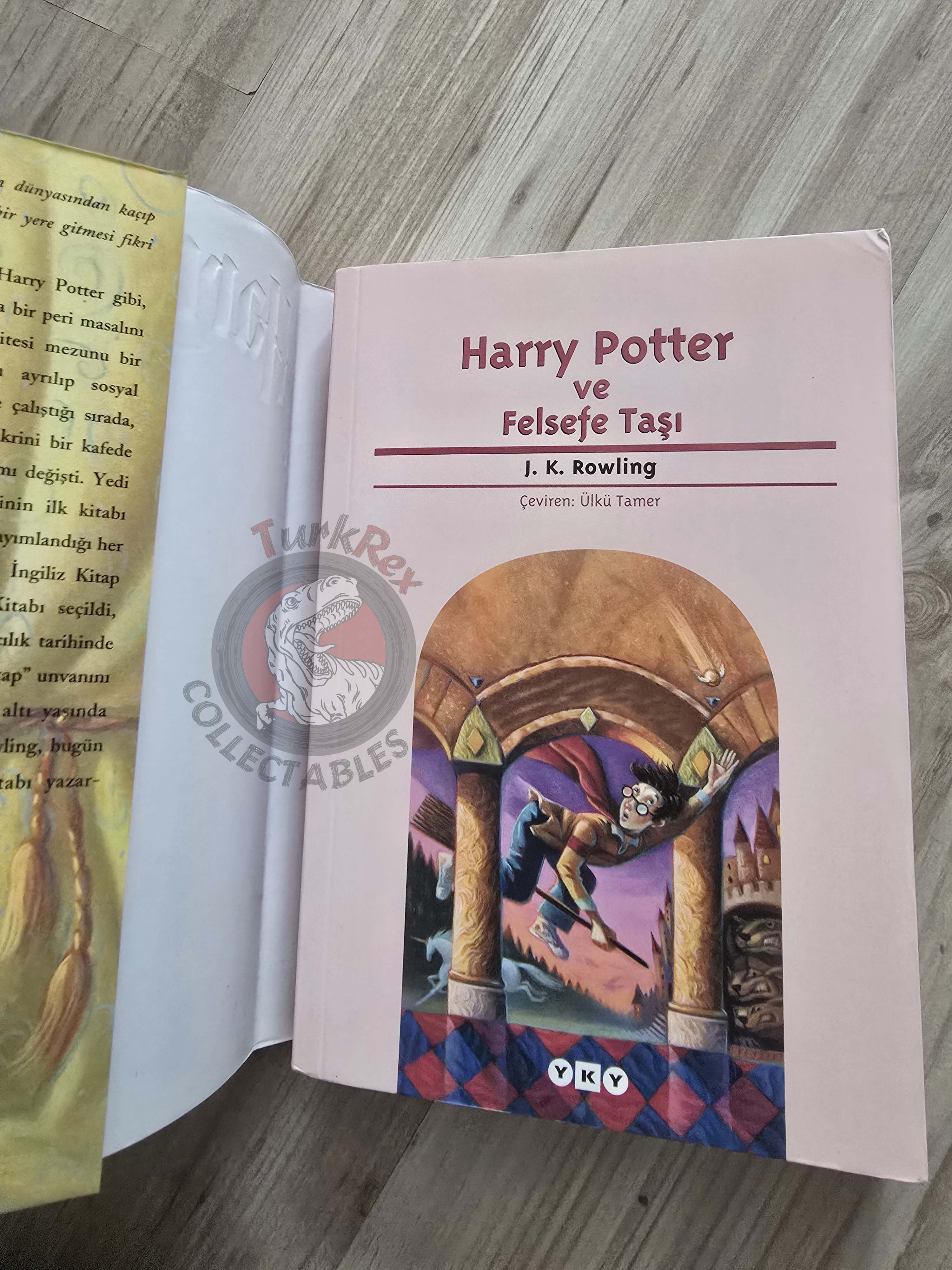 J.K. Rowling – Harry Potter and the Philosopher’s Stone 2001 1st Turkish Book Turkey
