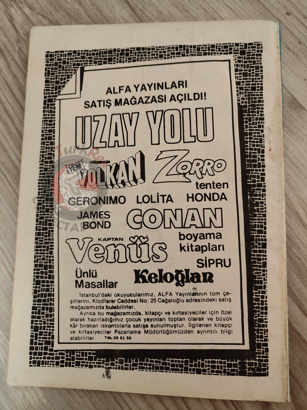 Tintin –  Prisoners of the Sun 1980s Turkish Edition Comic Turkey part 1