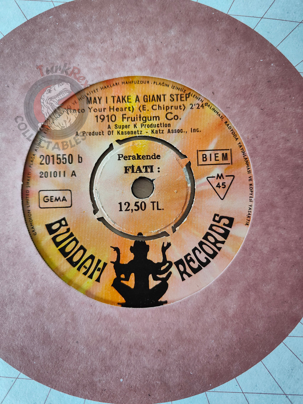 1910 Fruitgum Company – Simon Says 7" Turkish Pressing Vinyl Turkey Edition