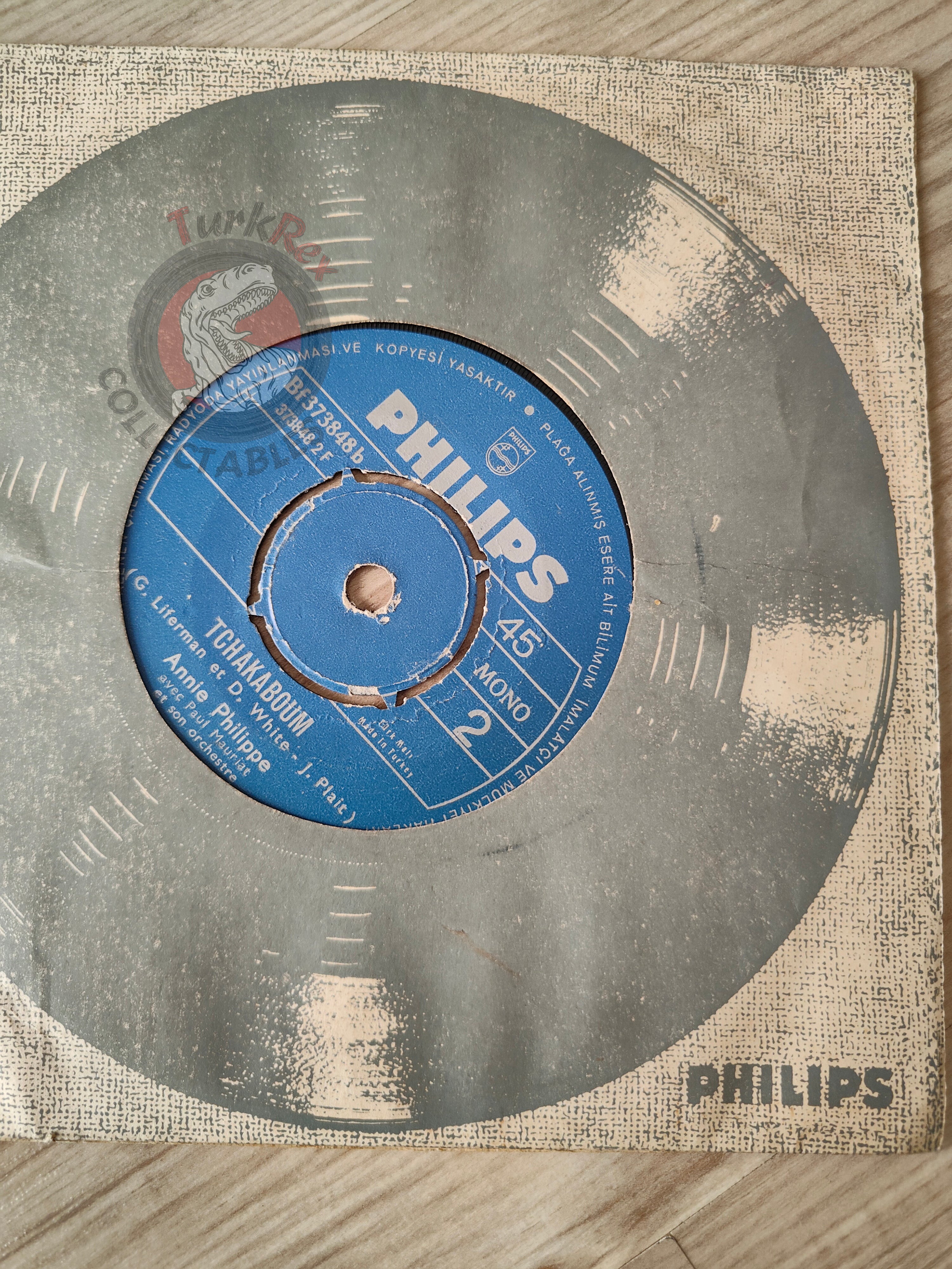 Annie Philippe – Pour Qui, Pour Quoi 7" Turkish Pressing Vinyl Turkey Edition