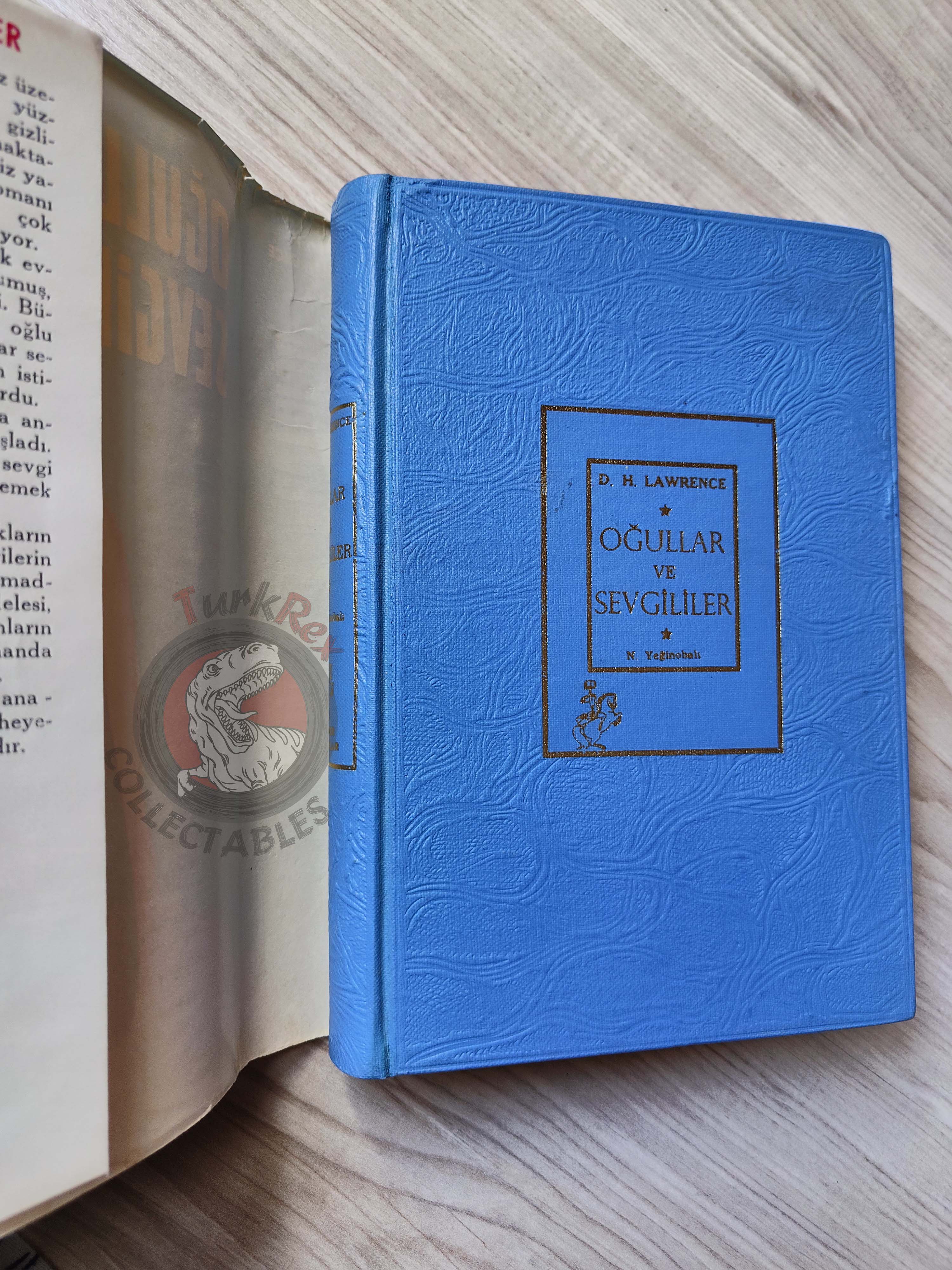D. H. Lawrence – Sons and Lovers 1965 1st HC/DJ Turkish Book Turkey