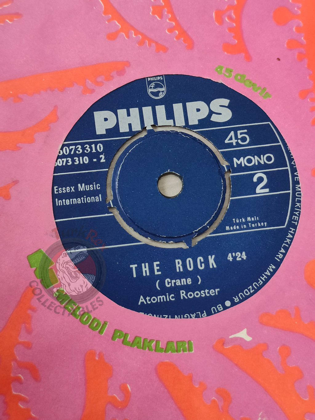 Atomic Rooster – Devil's Answer 7" Turkish Pressing Vinyl Turkey Edition