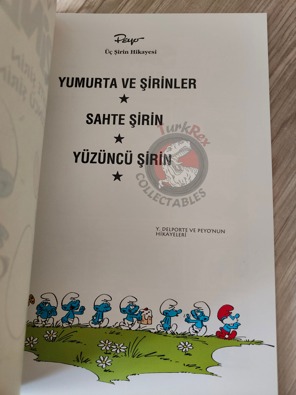 The Smurfs #4 The Egg and the Smurfs 2011 Turkish Comic Turkey Schtroumpf