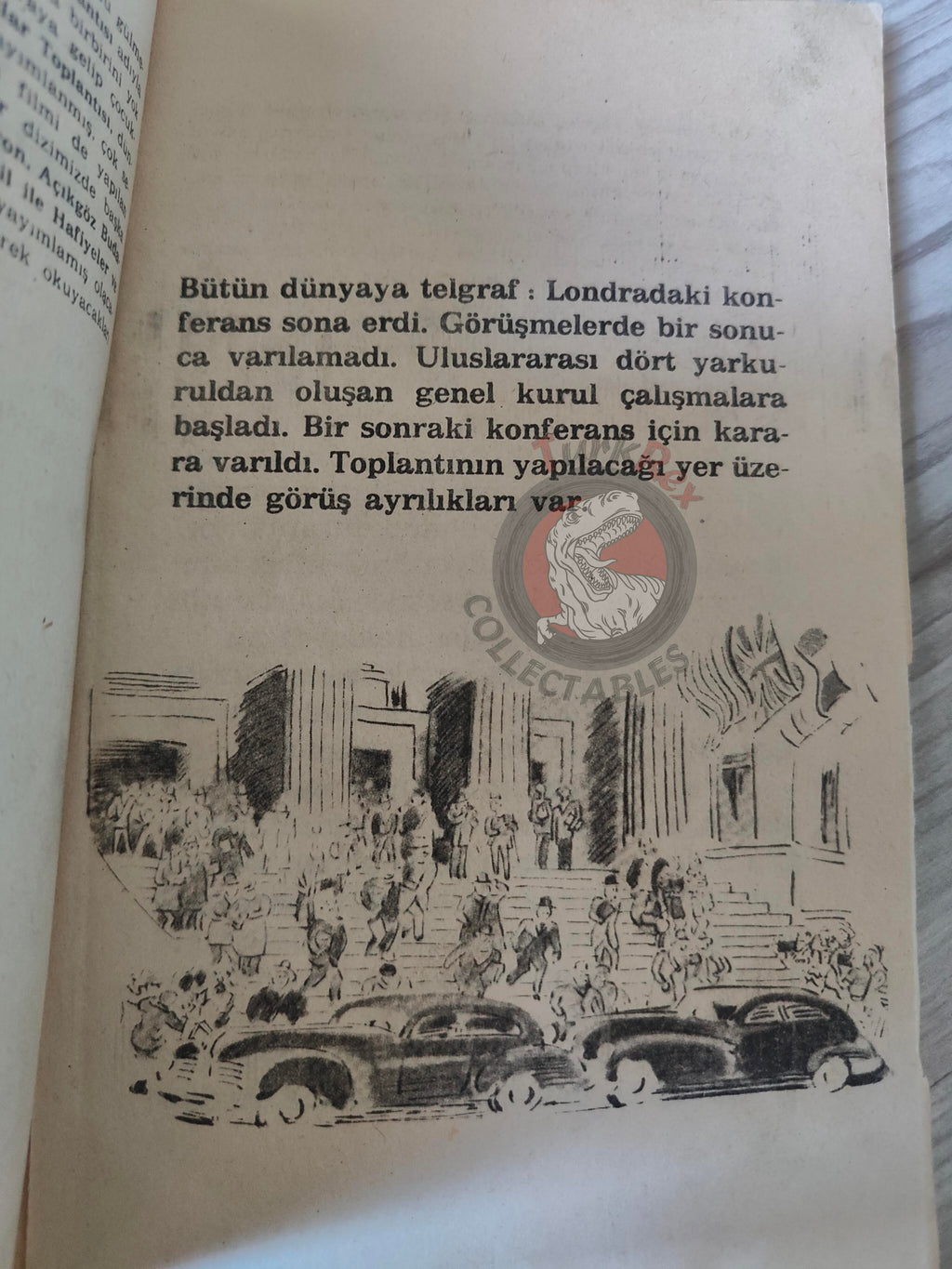 Erich Kästner – Die Konferenz der Tiere 1982 Turkish Book Turkey Illustrated