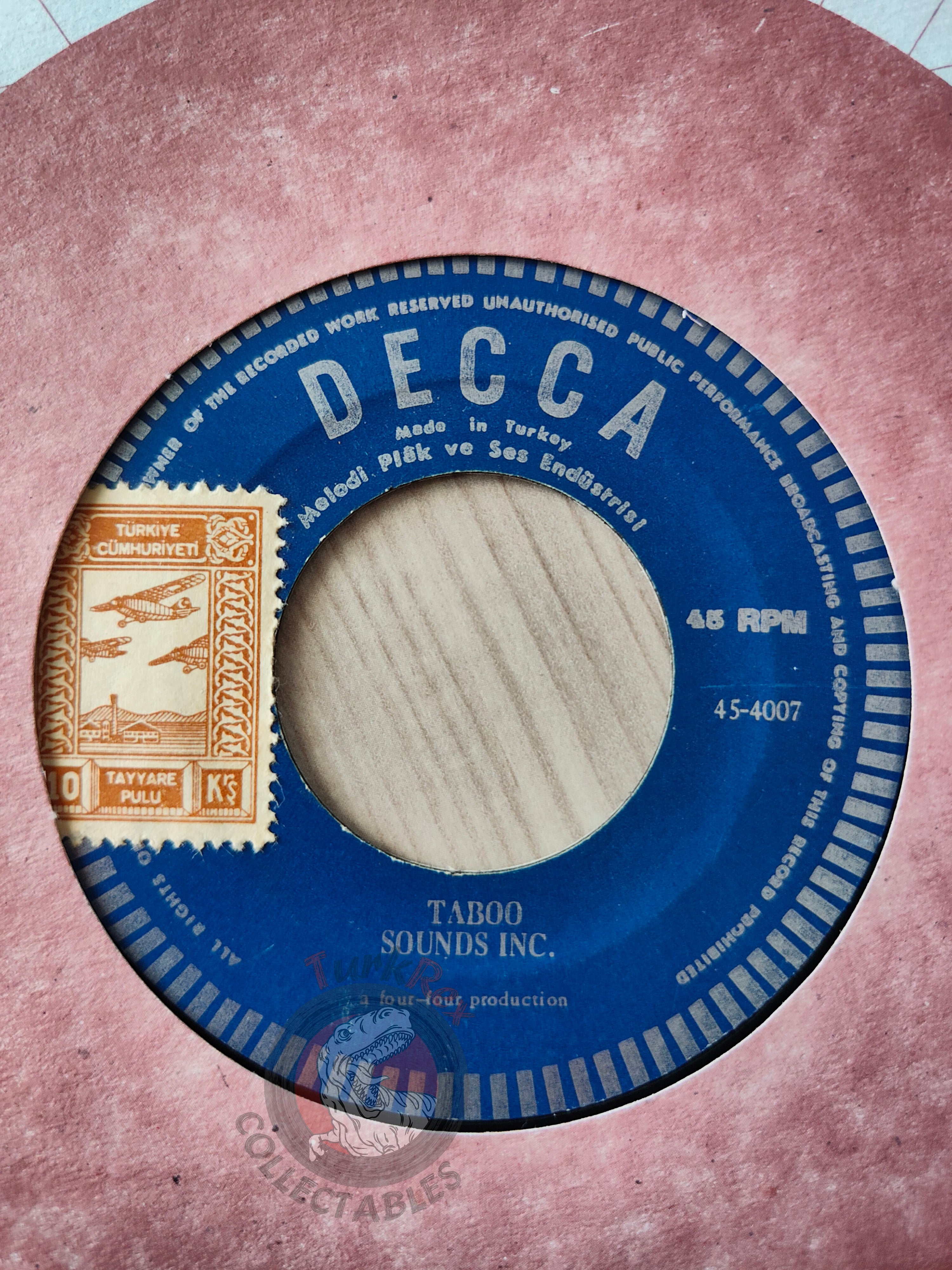 Sounds Inc. – Sounds Like Locomotion 7" Turkish Pressing Vinyl Turkey Edition