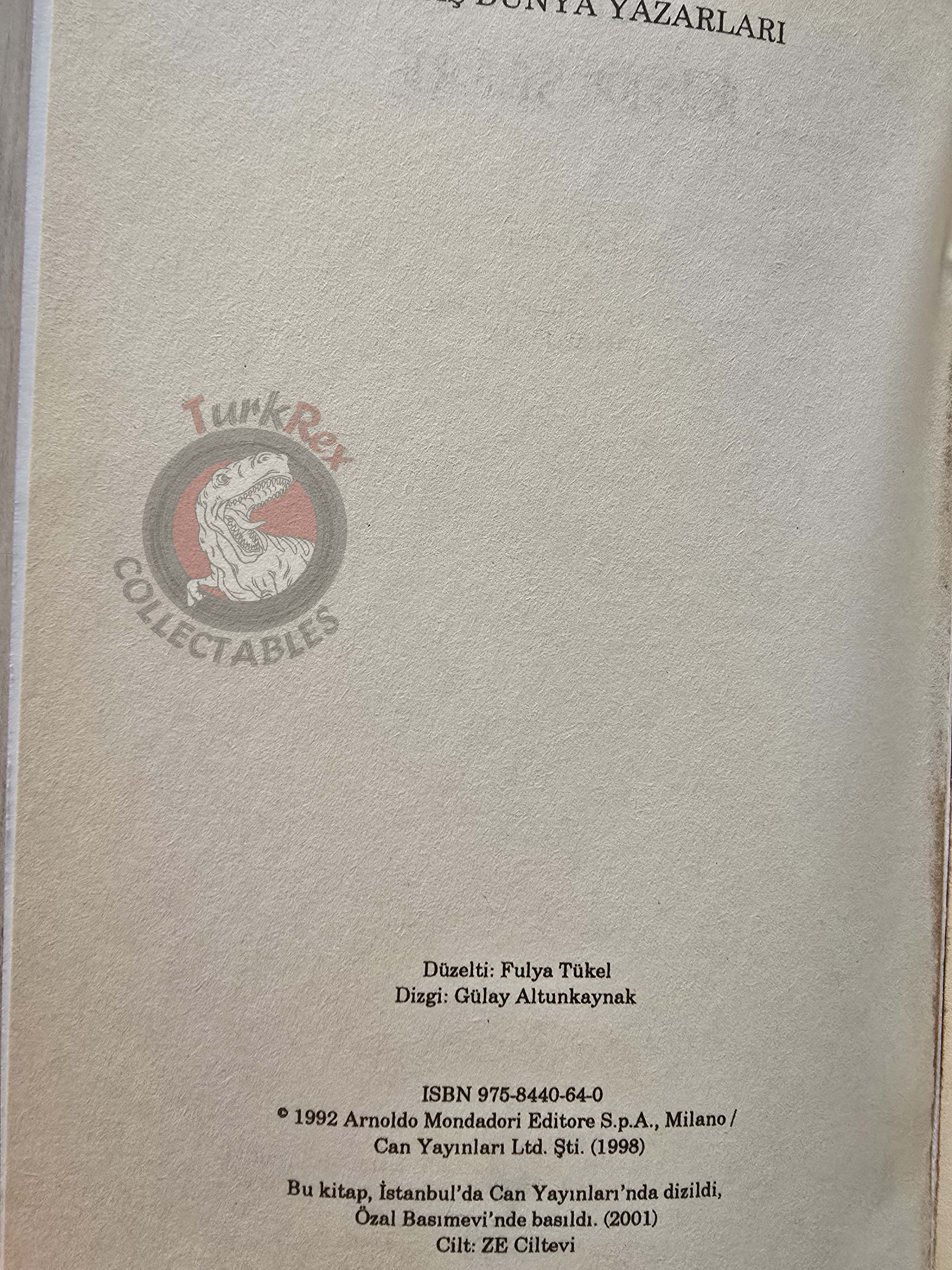 Rosetta Loy – Sogni d'Inverno 2001 1st Turkish Book Turkey