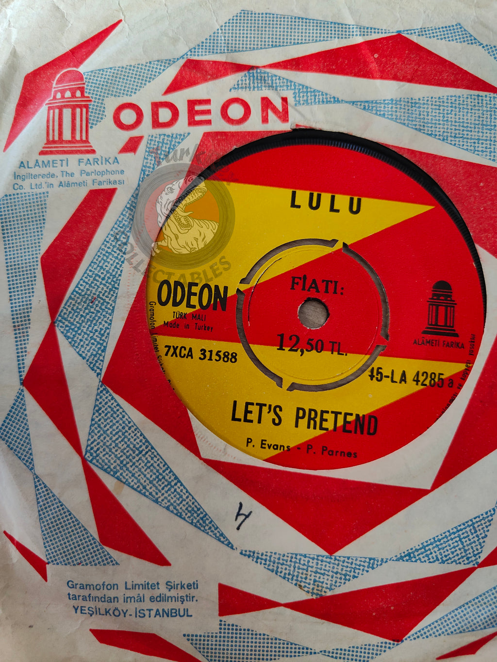 Lulu – To Sir With Love 7" Turkish Pressing Vinyl Turkey Edition