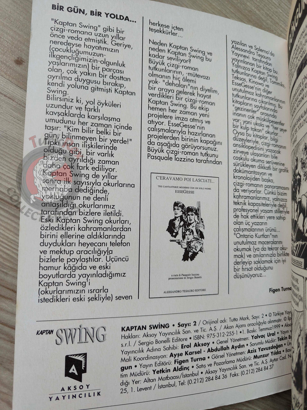 Comandante Mark #2 Turkish Edition Comic Turkey #3 #4