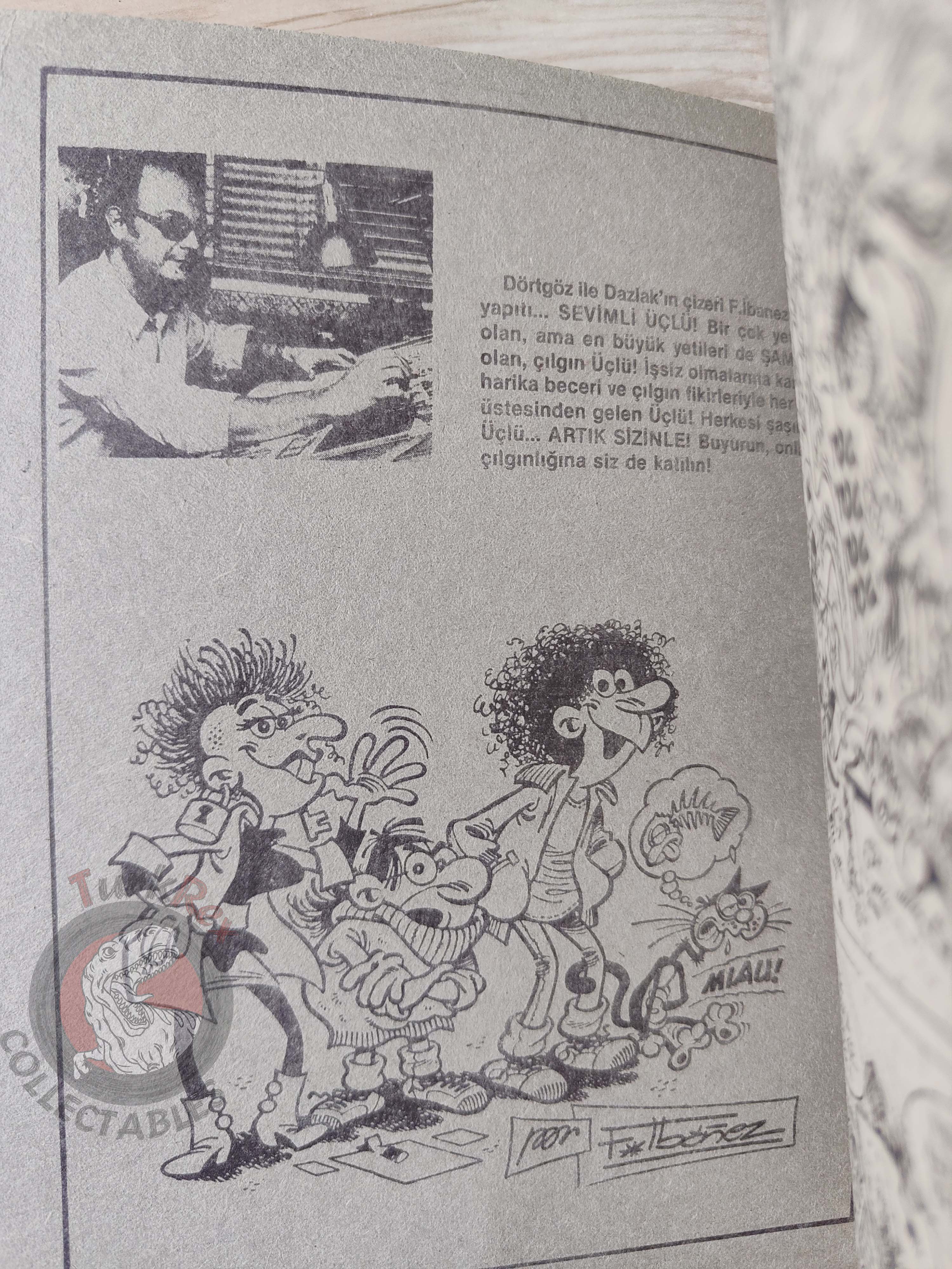 Chicha, Tato y Clodoveo #1 1989 Turkish Comic Turkey Francisco Ibáñez
