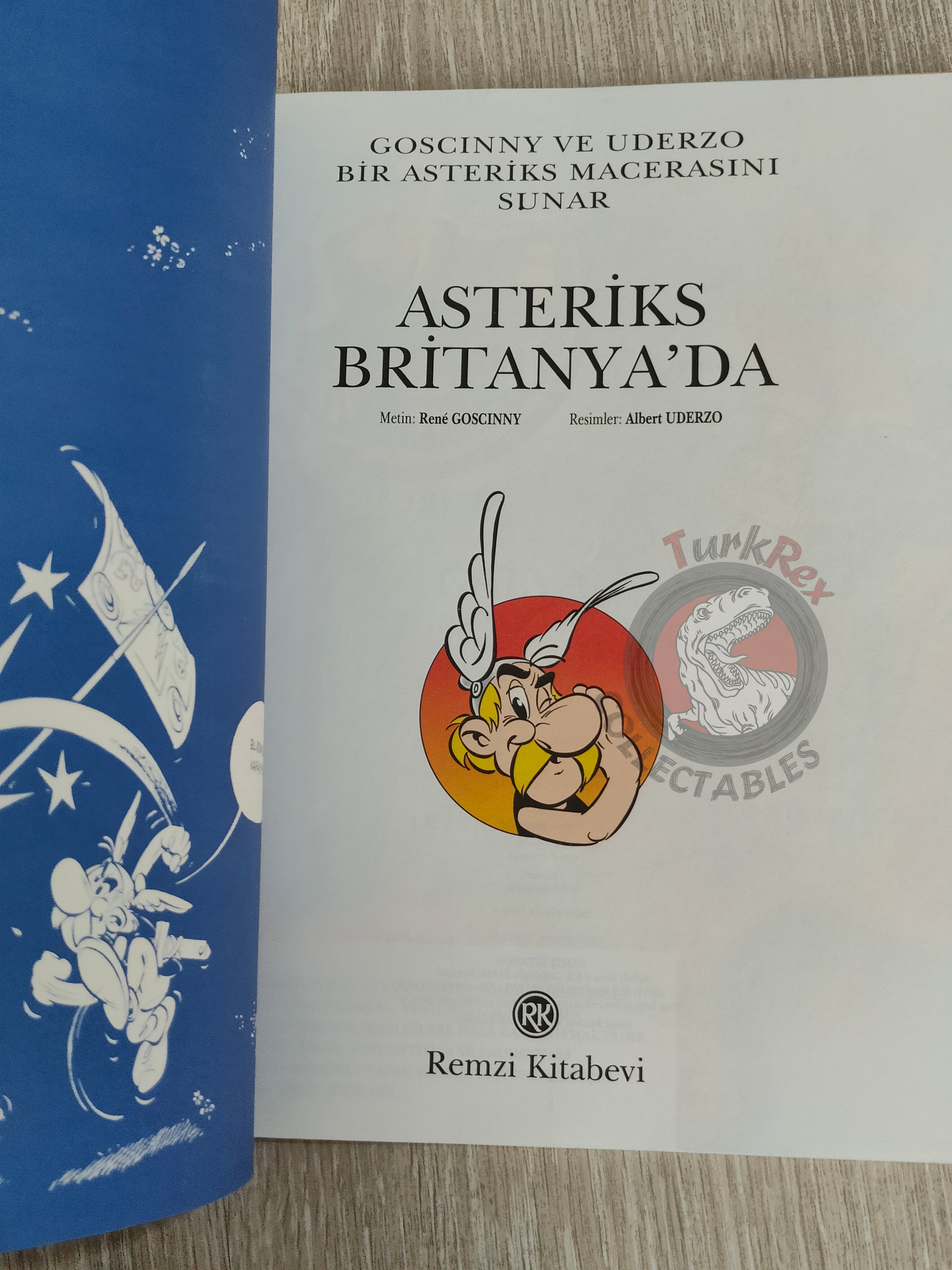 Asterix – Asterix in Britain 2000 Turkish Edition Comic Turkey