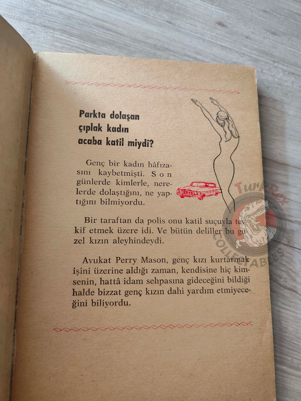 Erle Stanley Gardner – The Case of the Glamorous Ghost 1963 Turkish Book Turkey
