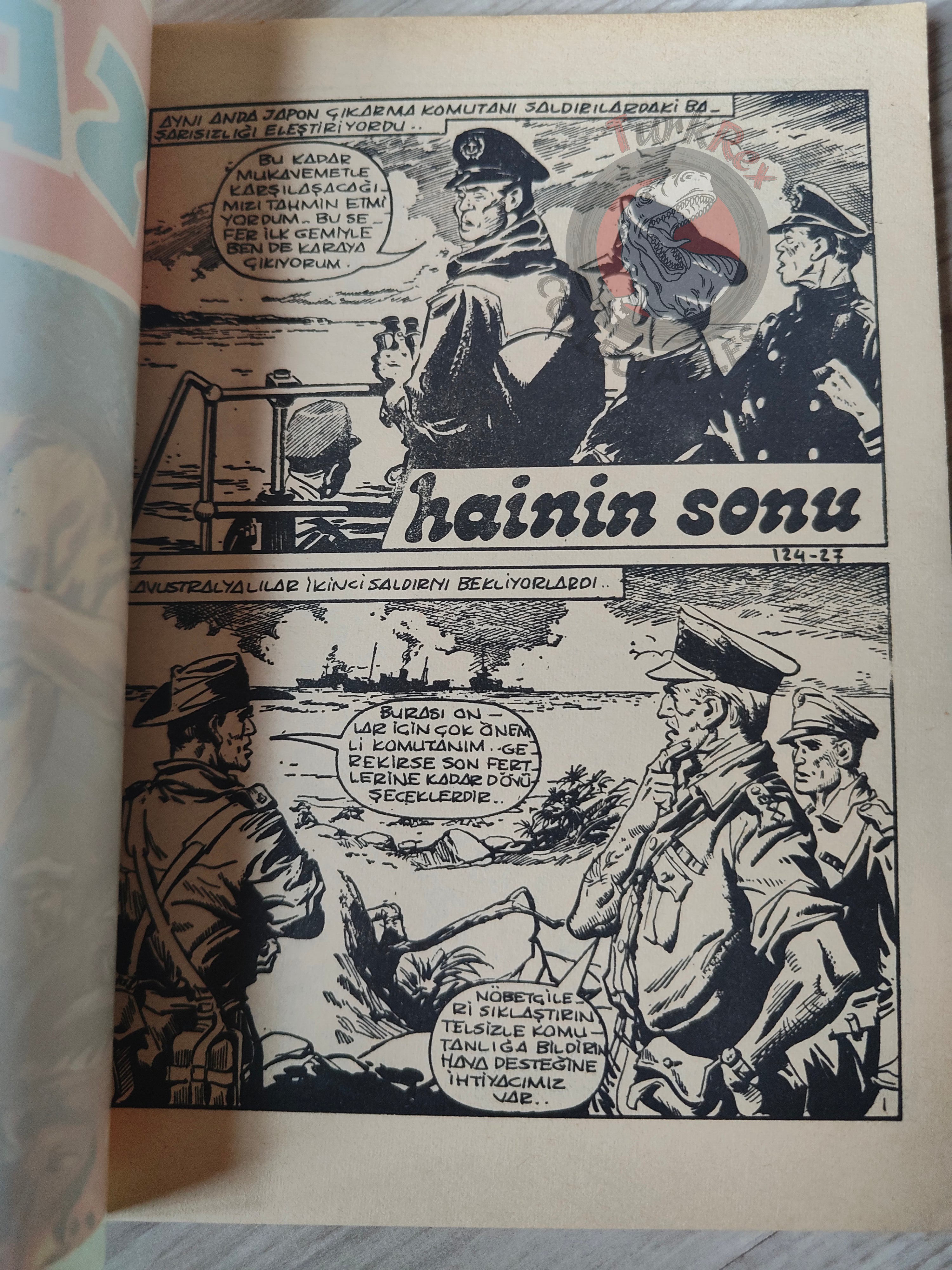 War Picture Library #5 1981 Turkish Comic Turkey WW2 stories