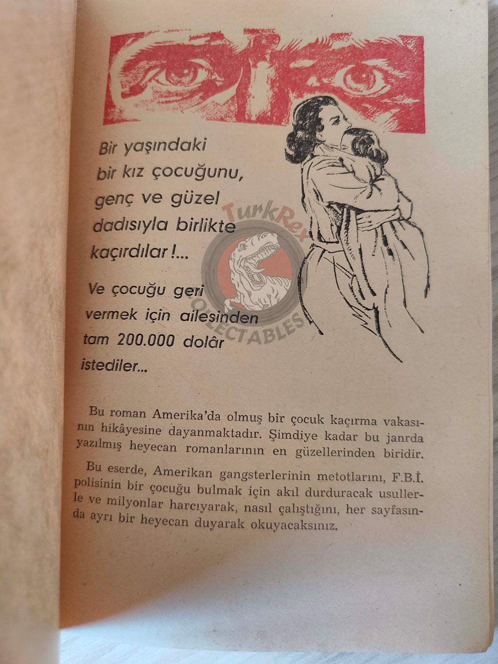 William P. McGivern – The Seven File 1963 1st Turkish Book Turkey