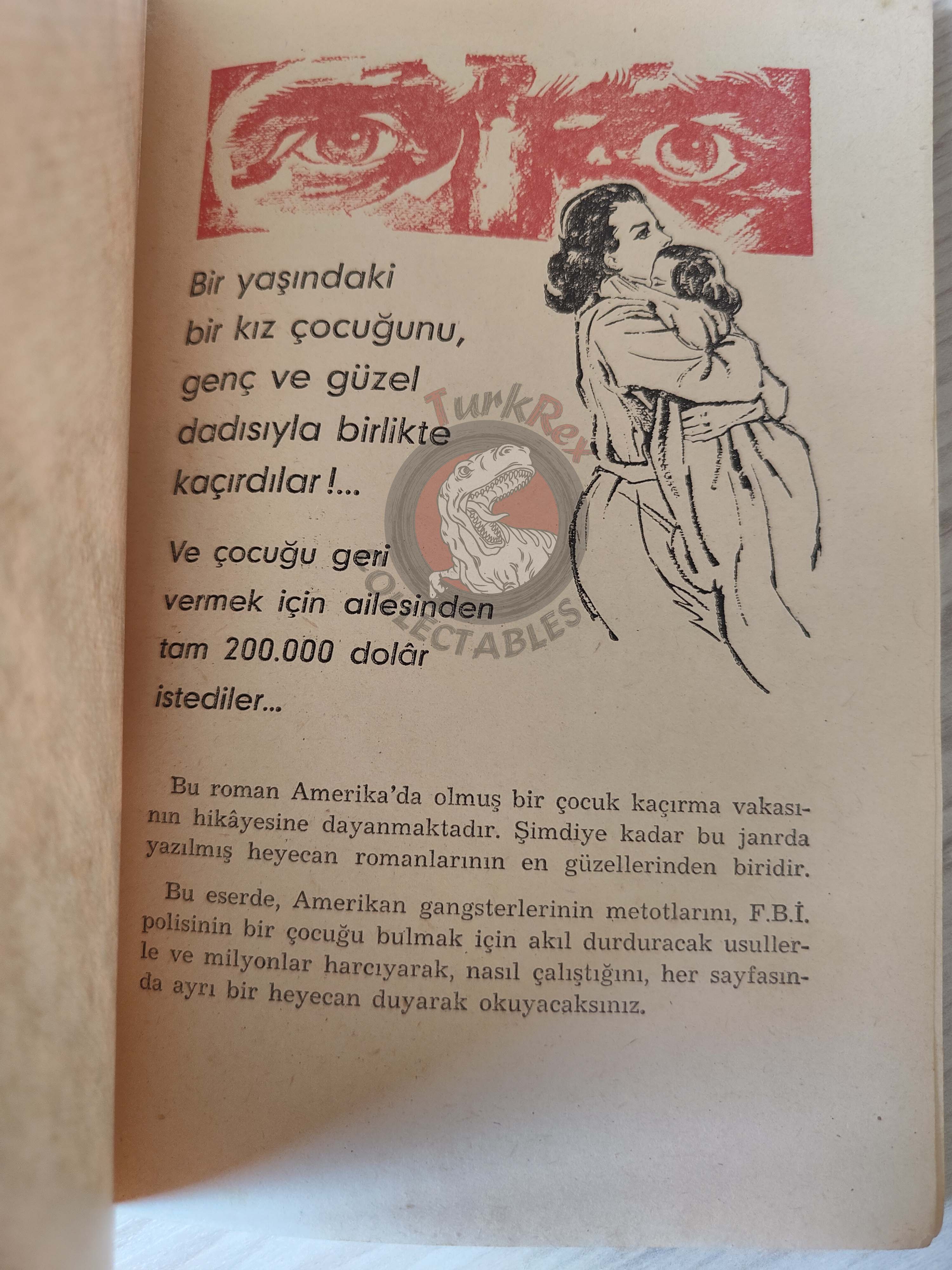 William P. McGivern – The Seven File 1963 1st Turkish Book Turkey