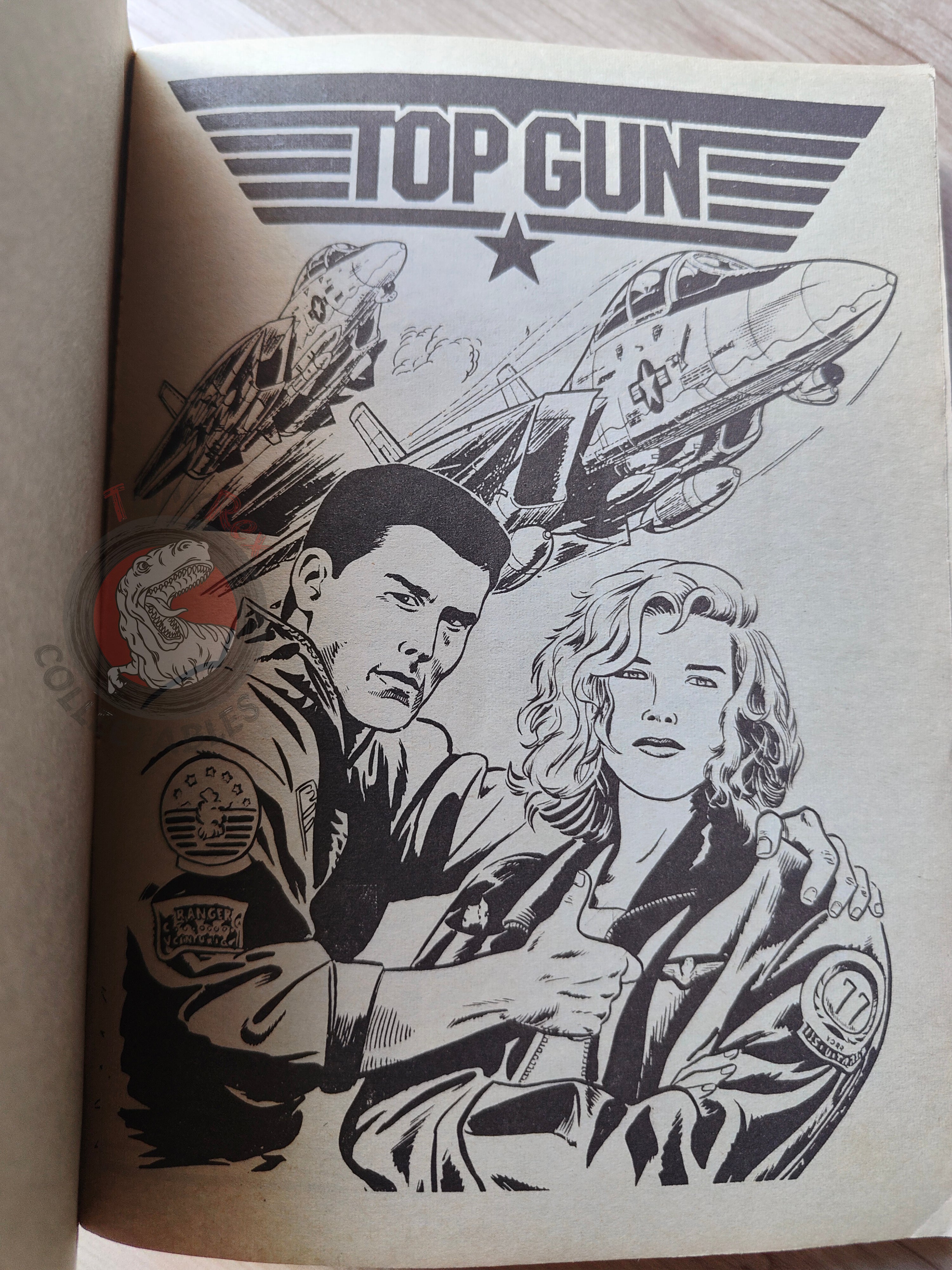 Top Gun Collected Edition 1987 Tom Cruise Cover Turkish Comic Turkey #1 #2 #3 #4