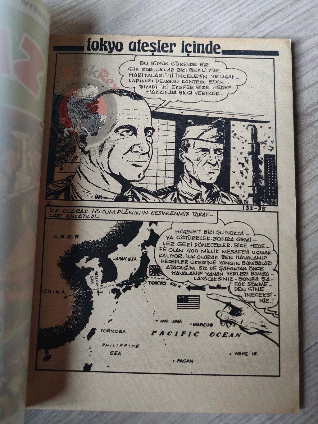 War Picture Library #6 1981 Turkish Comic Turkey WW2 stories