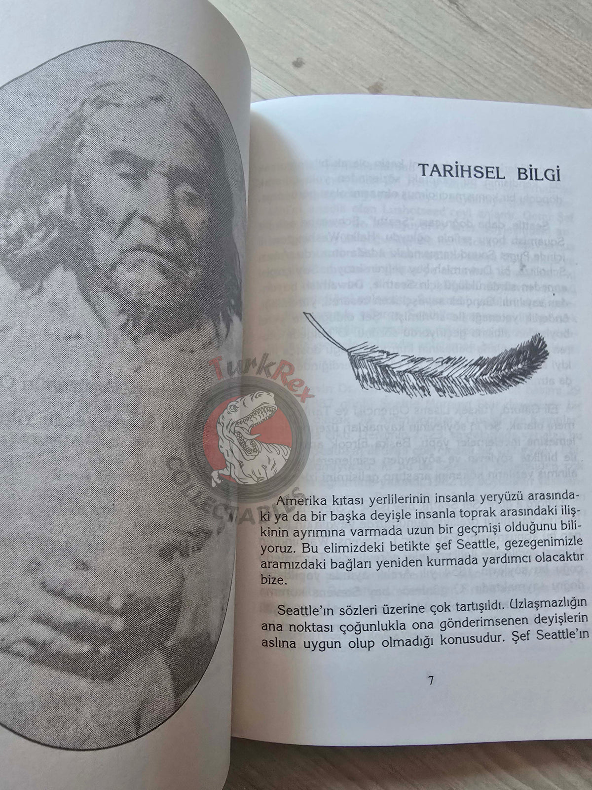 Chief Seattle's Speech 1999 Turkish Book Turkey