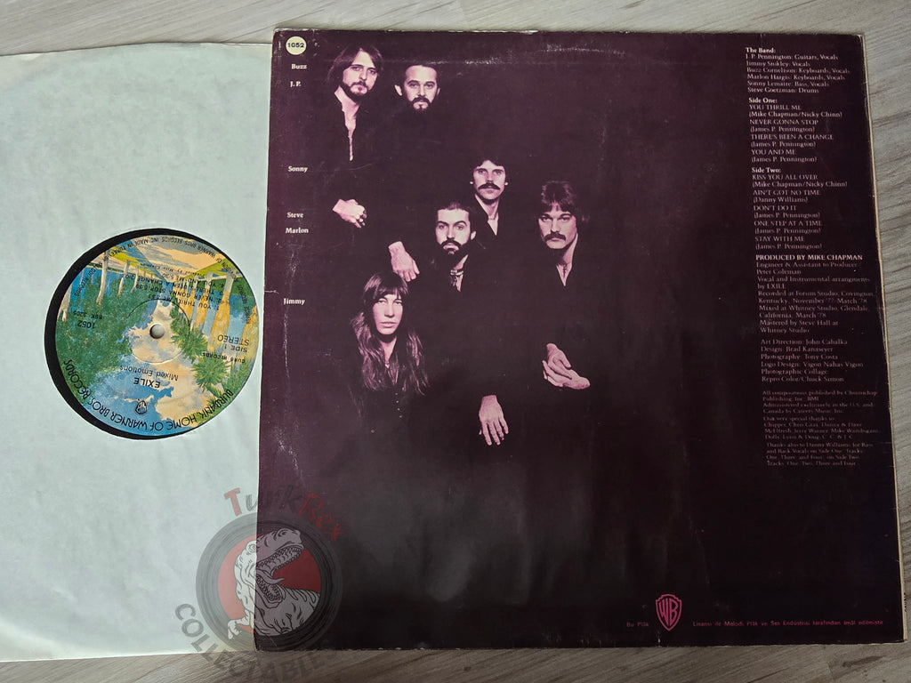 Exile – Mixed Emotions Turkish Pressing Vinyl Turkey Edition