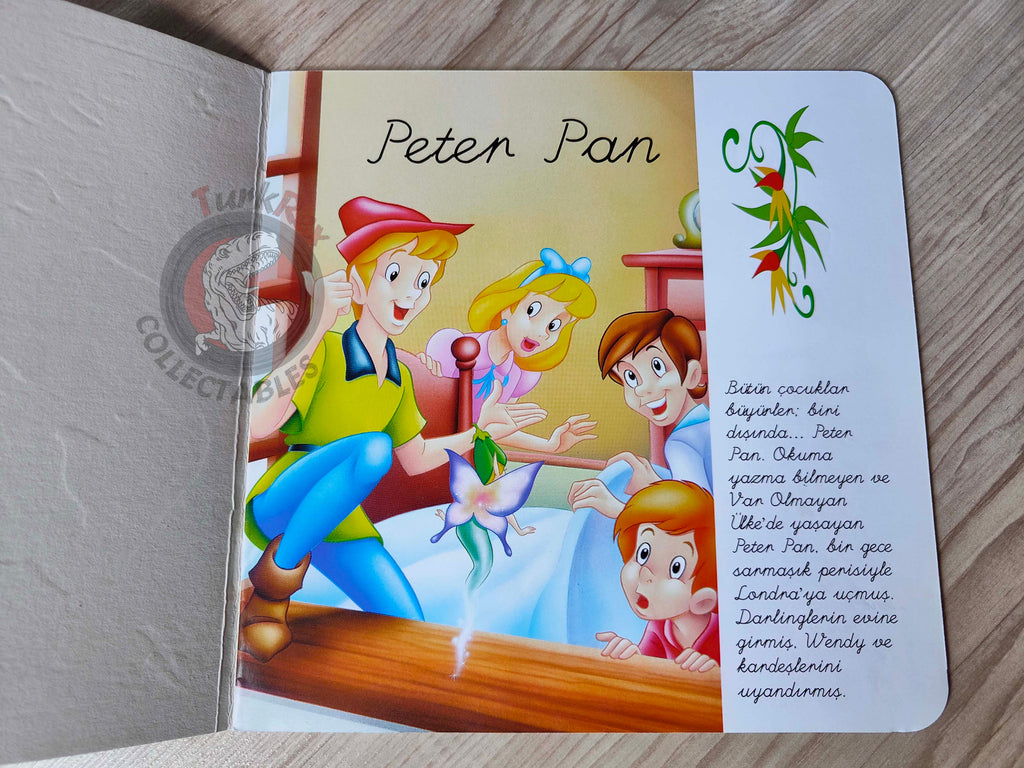 J. M. Barrie – Peter Pan 2013 Turkish Book Turkey Illustrated