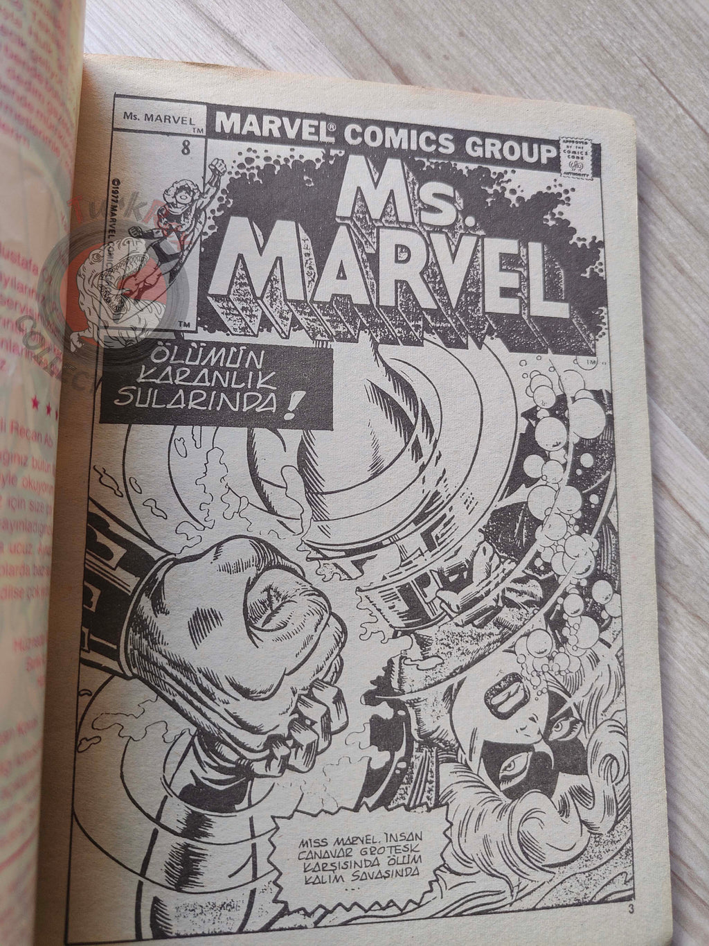 Ms. Marvel #5 1988 Turkish Comic Turkey #8 The Avengers #41 #17