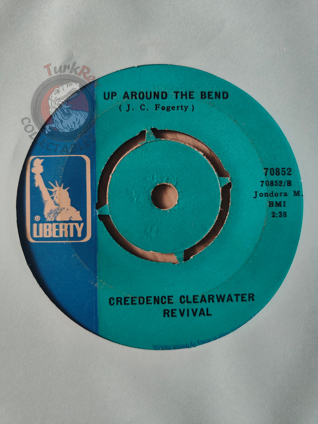 Creedence Clearwater Revival – Run Through The Jungle 7" Turkish Pressing Vinyl Turkey Edition