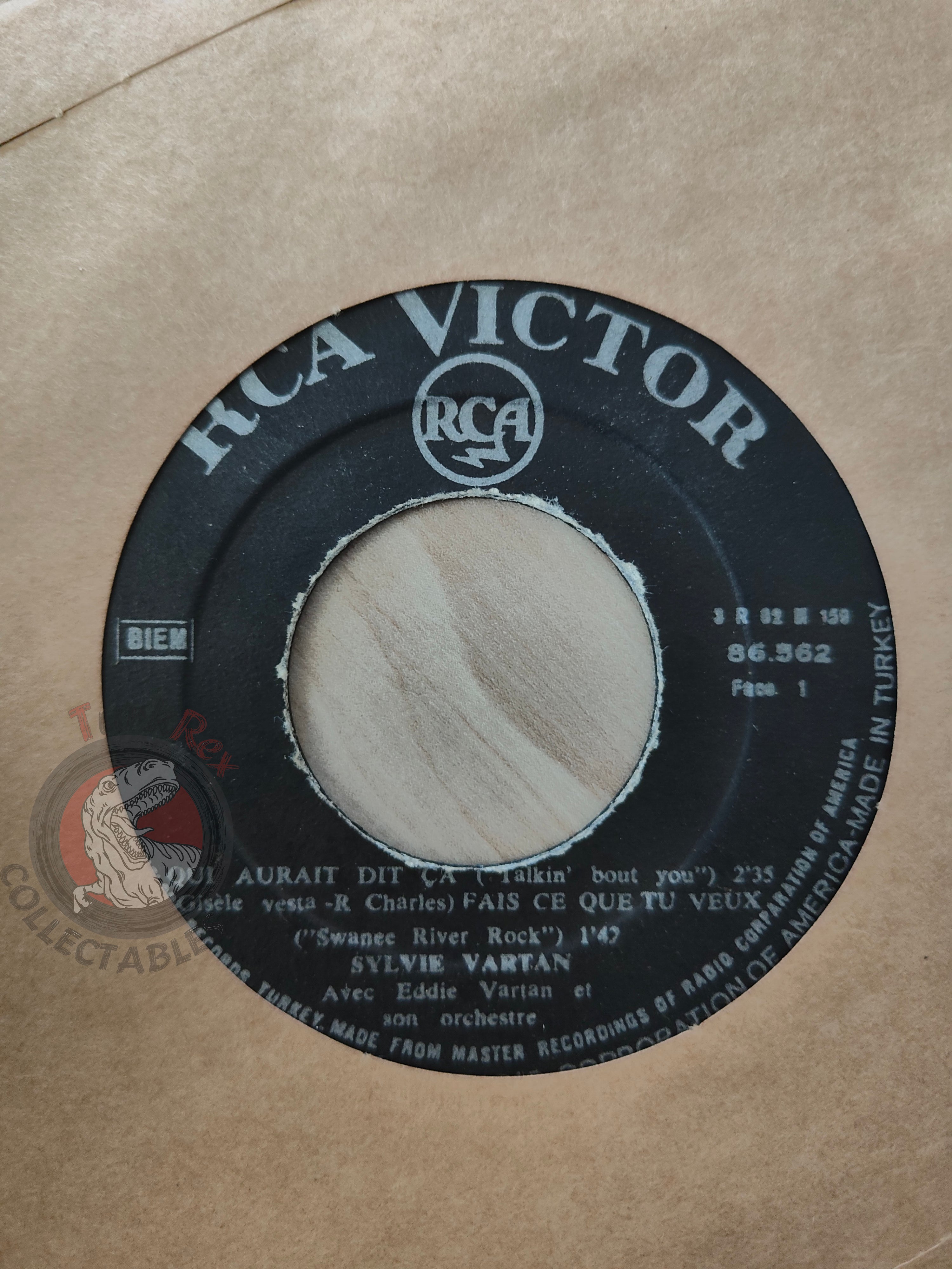 Sylvie Vartan – Qui Aurait Dit Ça 7" Turkish Pressing Vinyl Turkey Edition