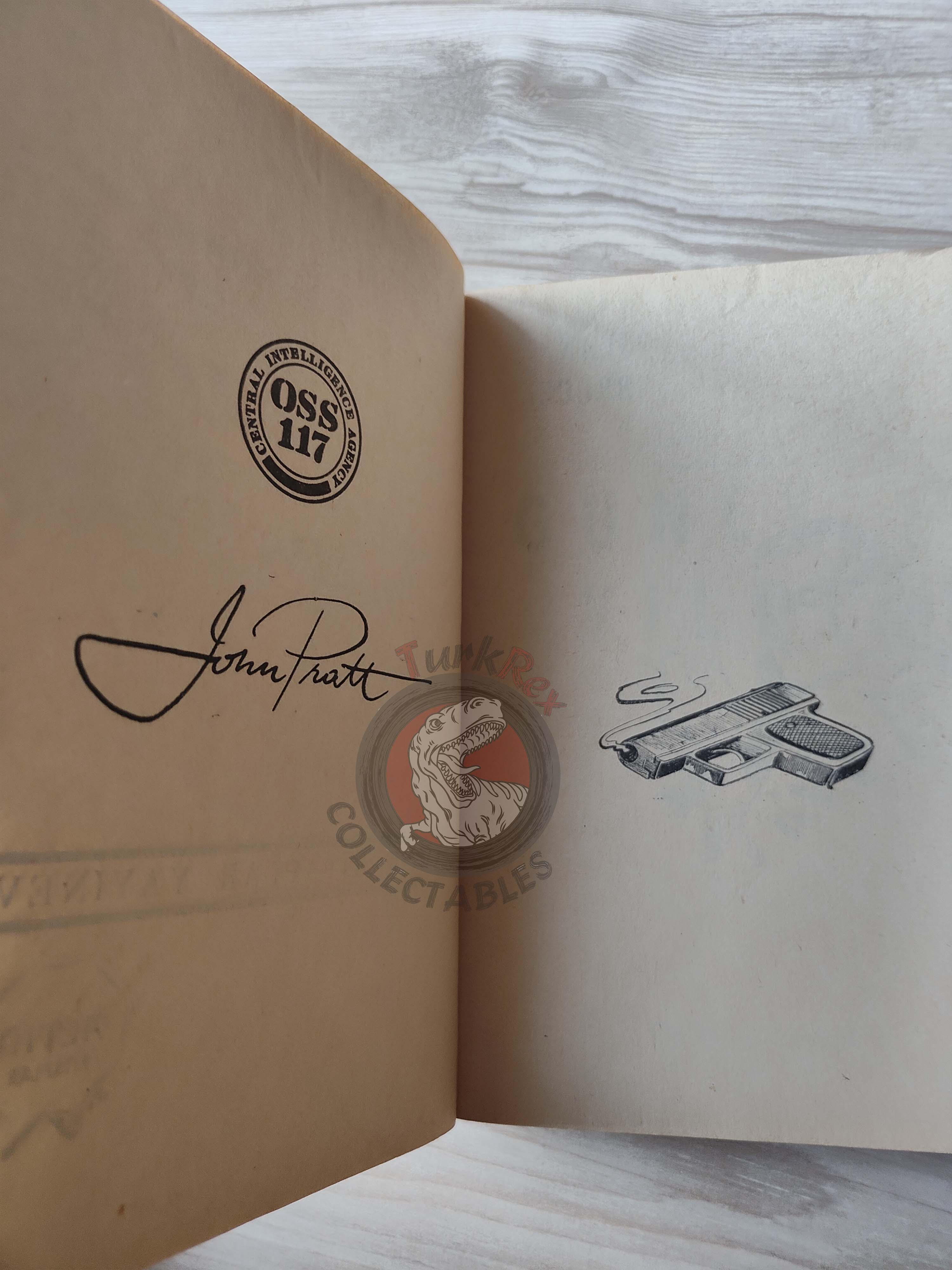 Jean Bruce O.S.S. 117 Mambo à Tokyo 1965 1st Turkish Book Turkey John Pratt