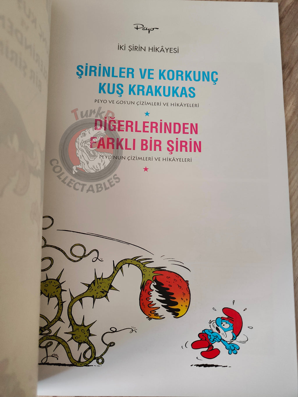 The Smurfs #5 The Smurfs and the Howlibird 2011 Turkish Comic Turkey Schtroumpf
